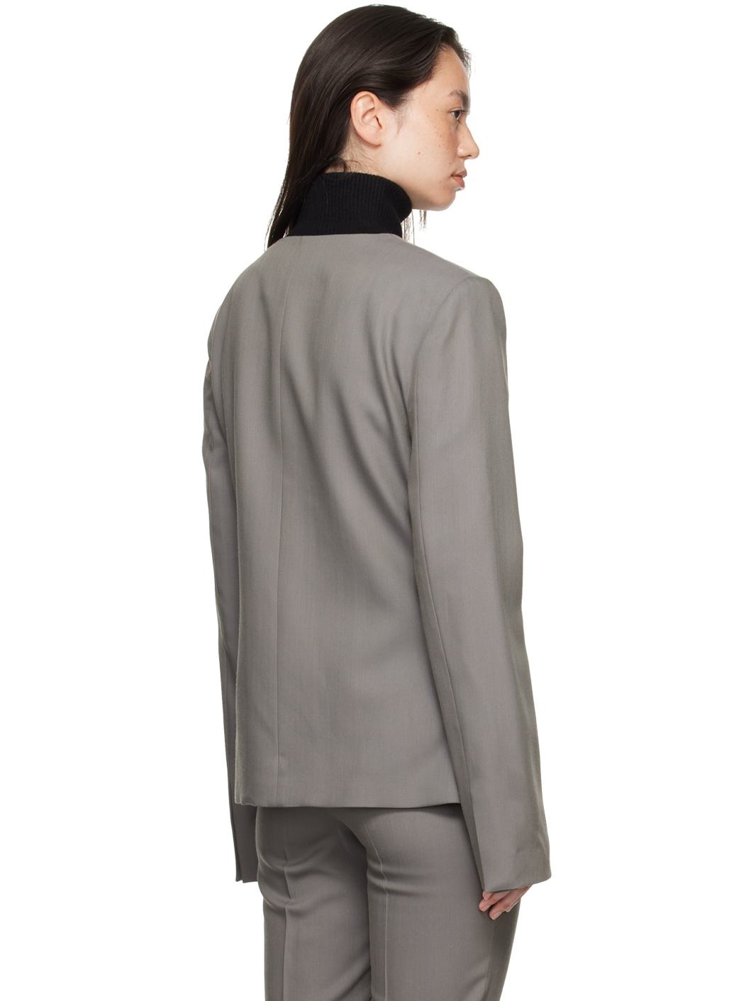 Gray Lavena Blazer - 3