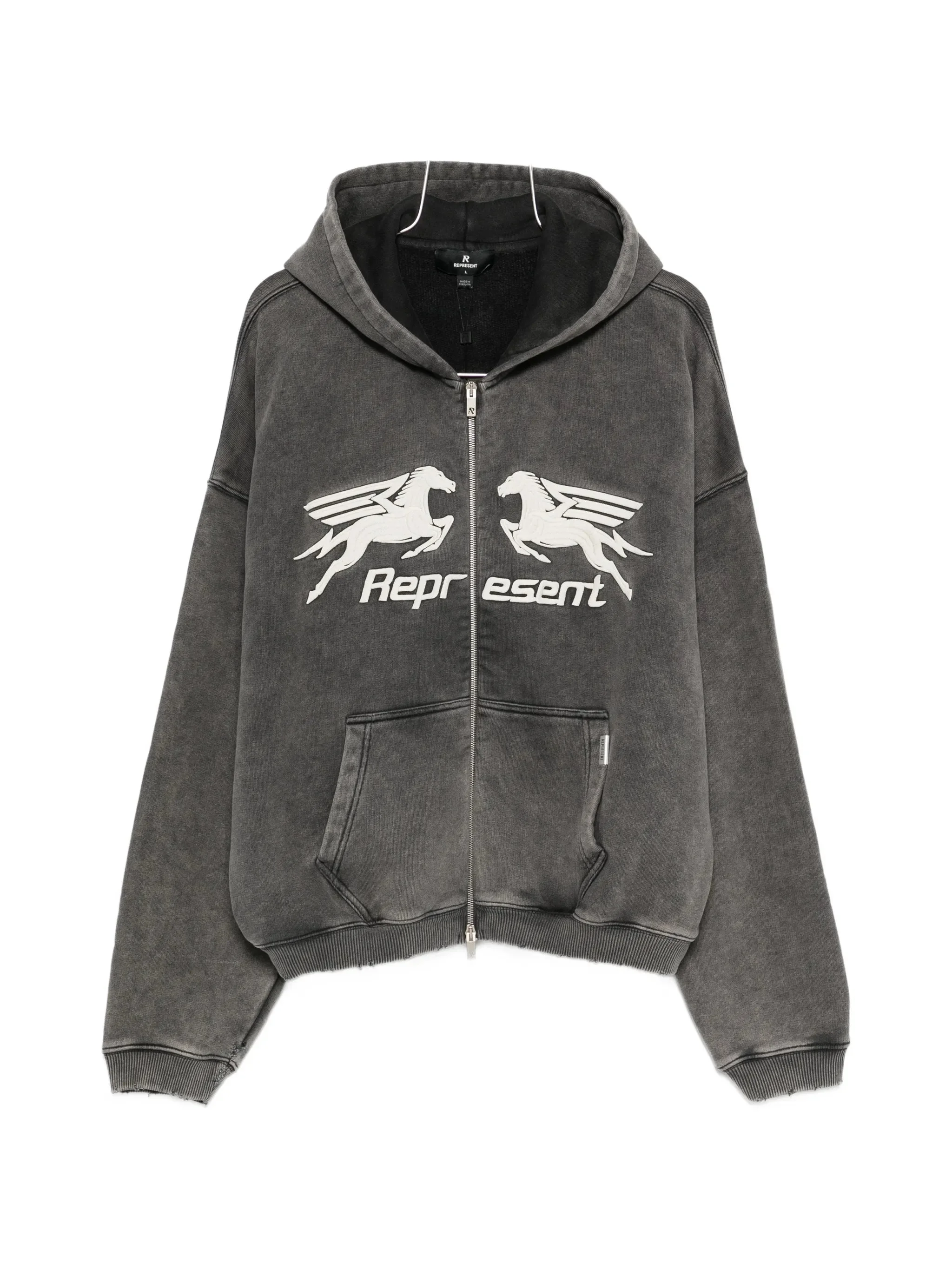 Represent Pegasus Zip-fastening Hoodie - 1