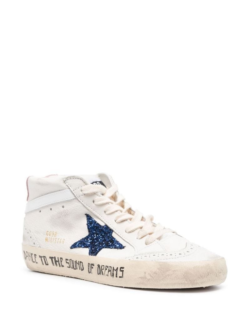 Mid Star lace-up sneakers - 2