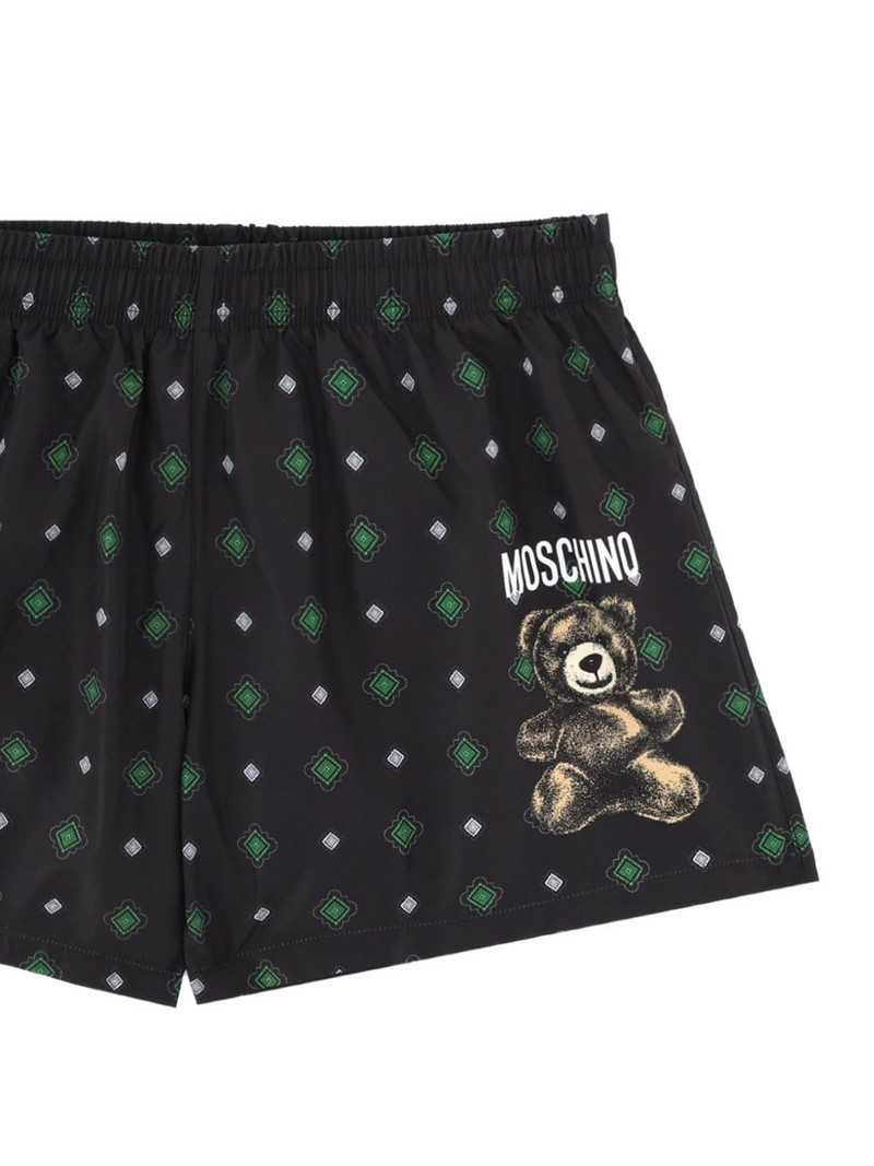 Moschino teddy patterned swim shorts outlook