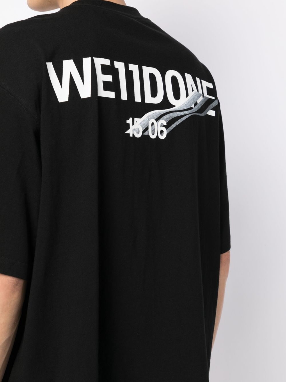 logo cotton T-shirt - 6