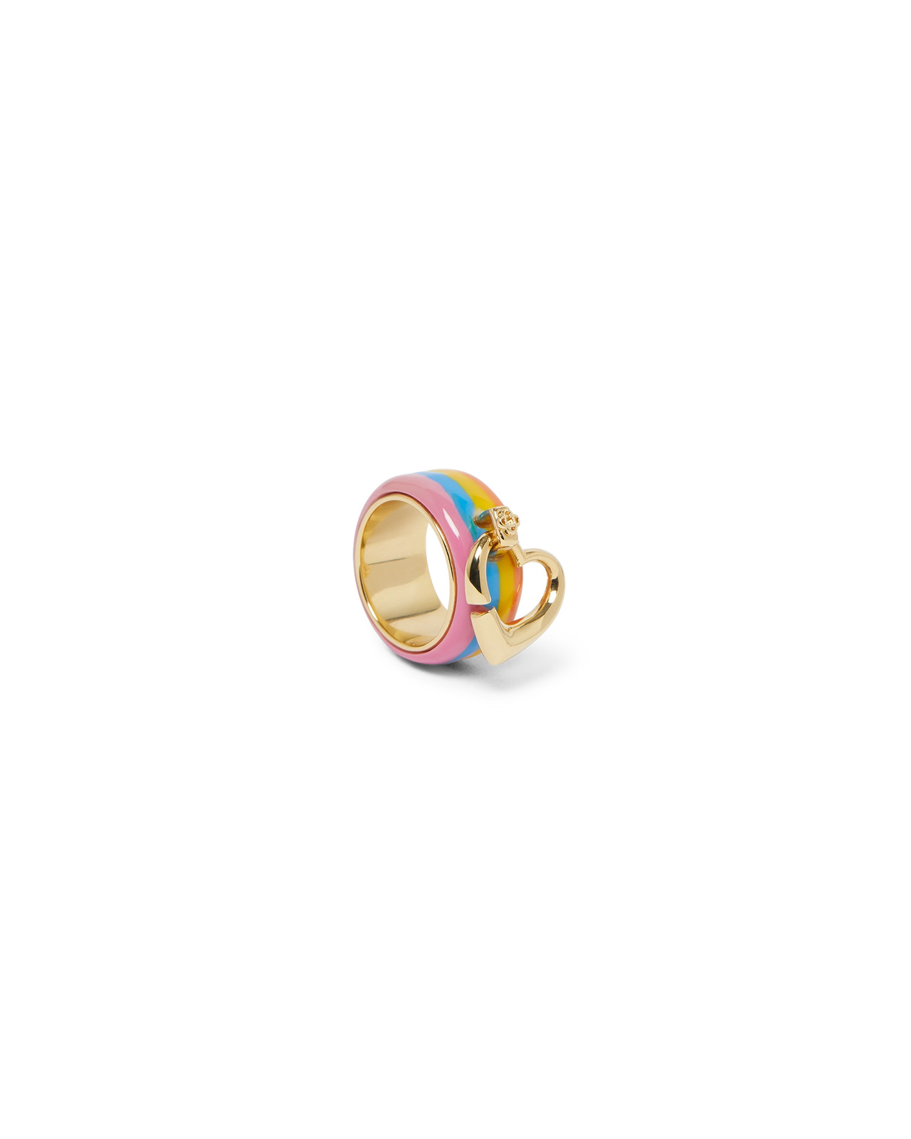 Rainbow Heart Ring | Casablanca Paris - 2
