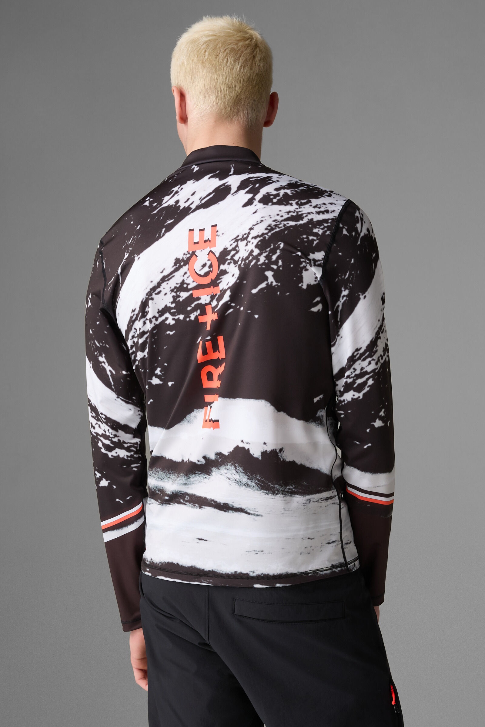 Pavo Functional shirt in Black/White - 3