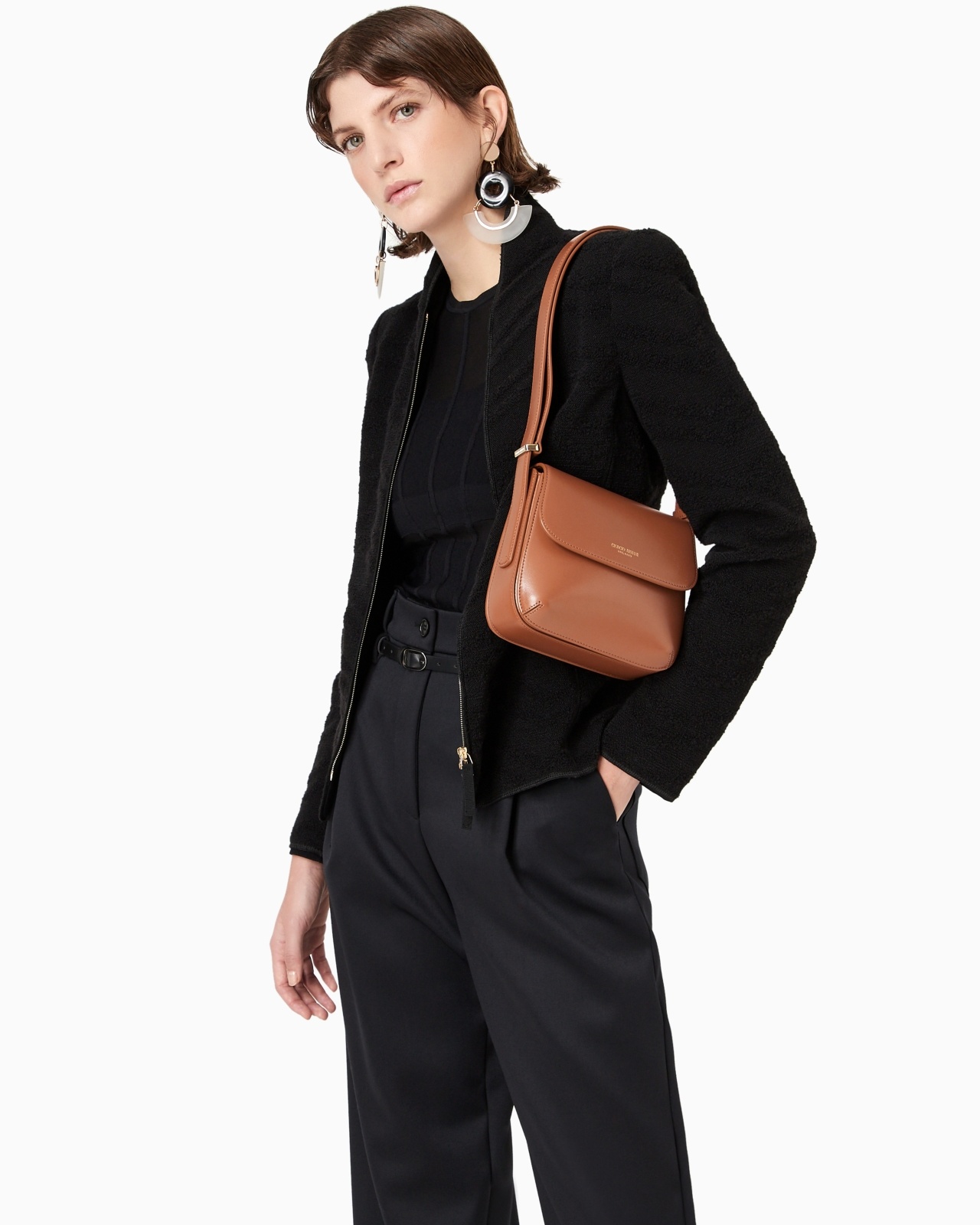 SMALL PALMELLATO-LEATHER LA PRIMA BAG - 7