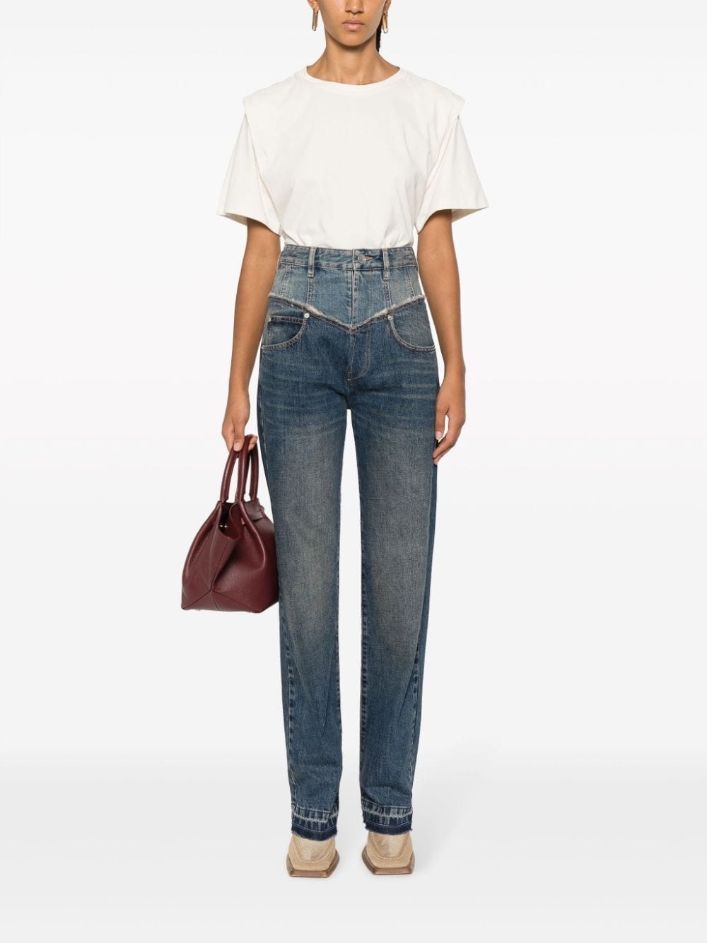 Noemie straight-leg jeans - 2