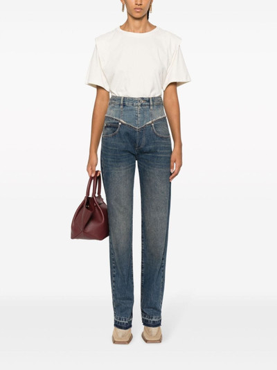 Isabel Marant Noemie straight-leg jeans outlook