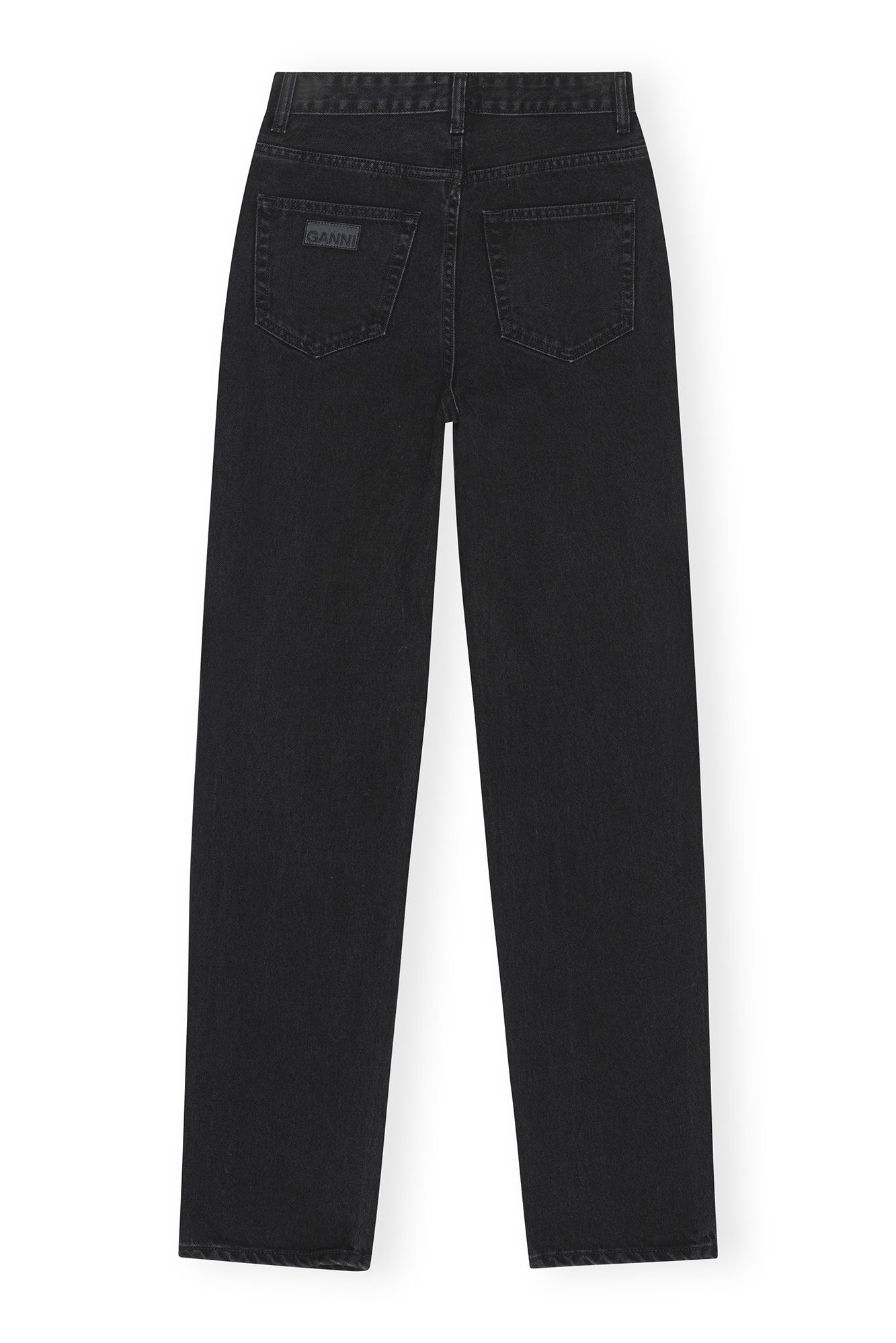 WASHED BLACK POHLI JEANS - 5