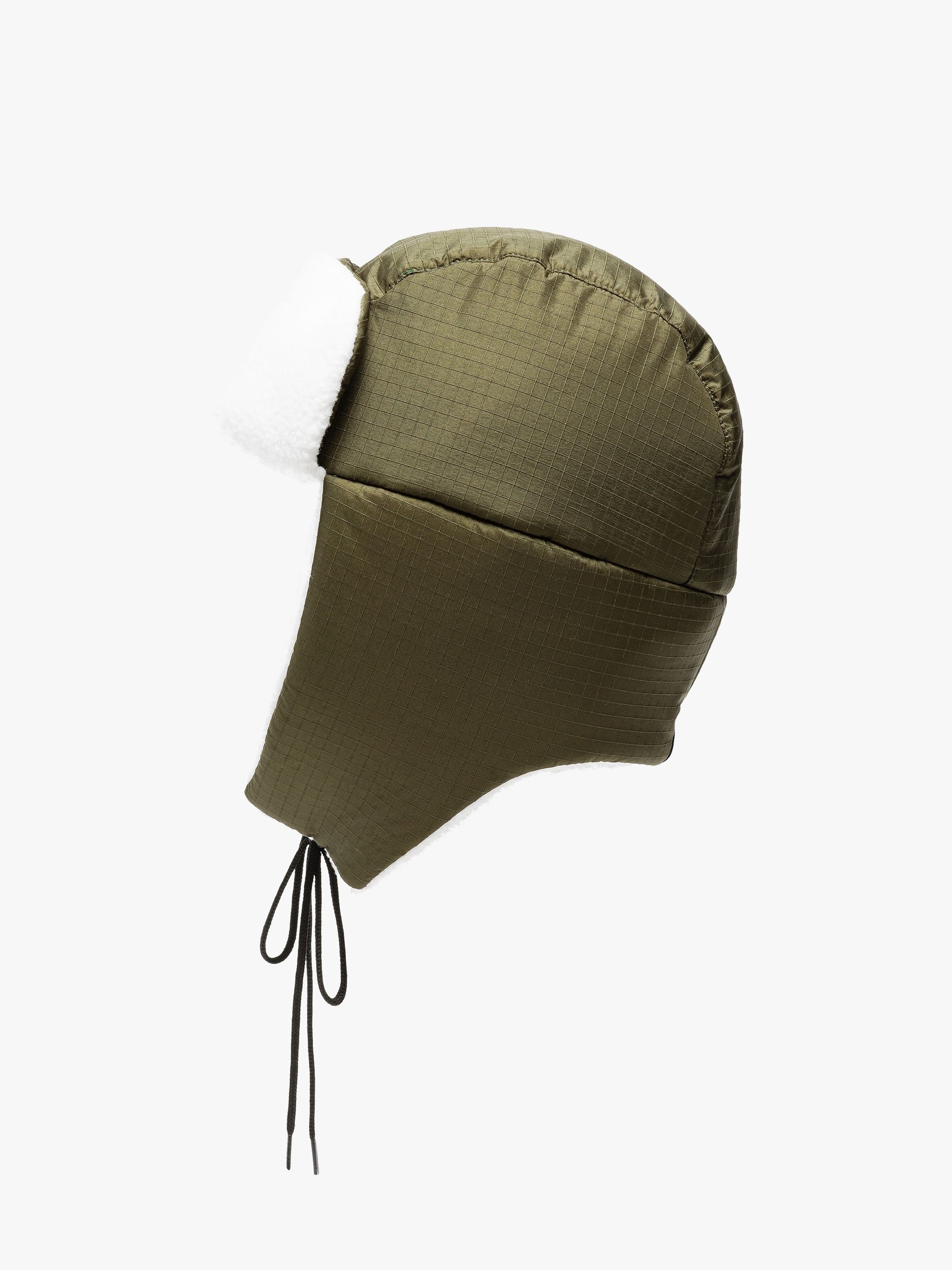 FROZEN KHAKI NYLON TRAPPER HAT | ACC-HA07 - 3
