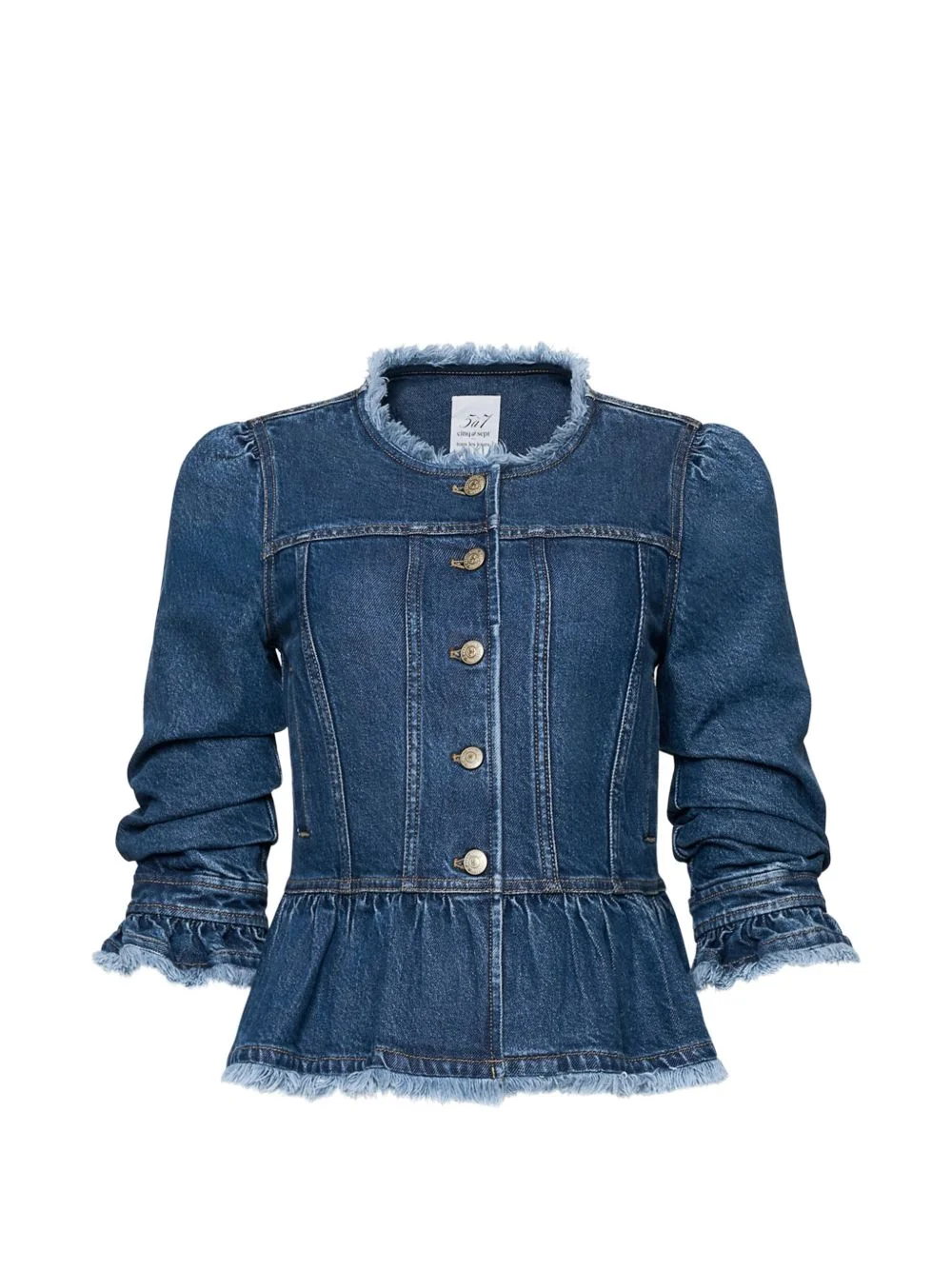 Frieda peplum denim jacket - 1