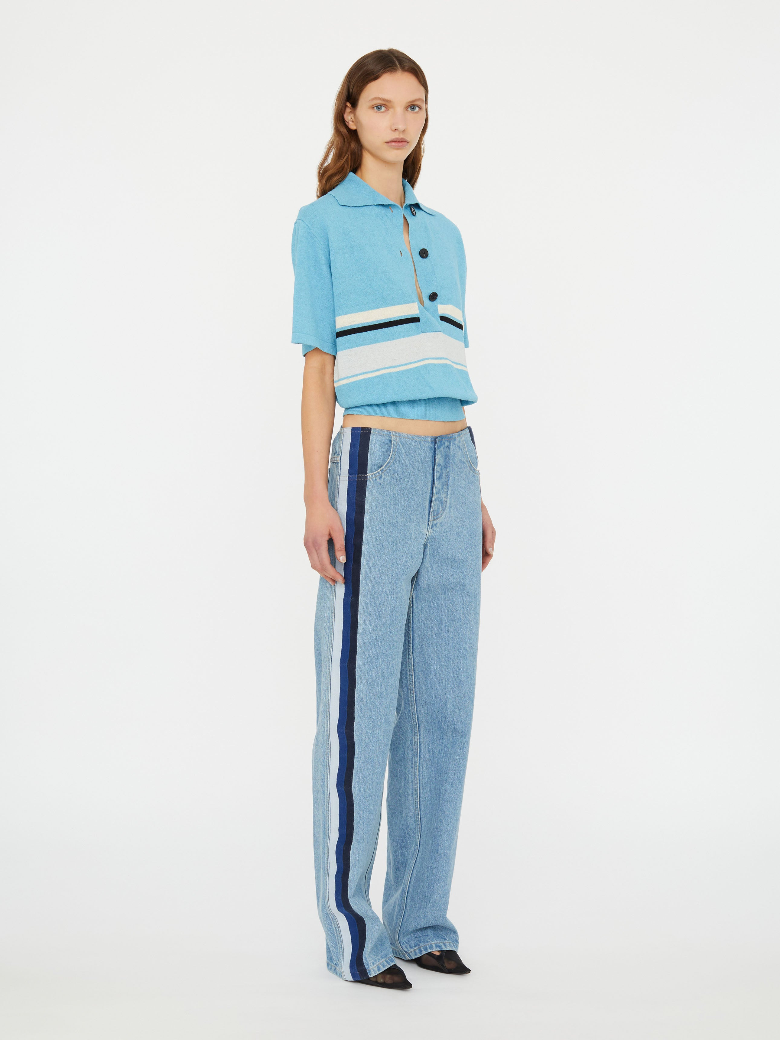 Straccio Knitted Clean Polo - 3