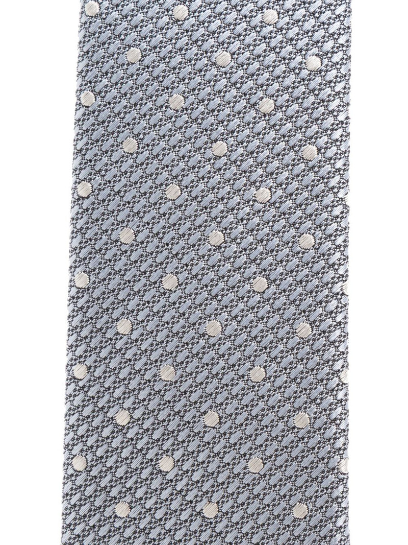 TOM FORD polka-dot silk tie outlook