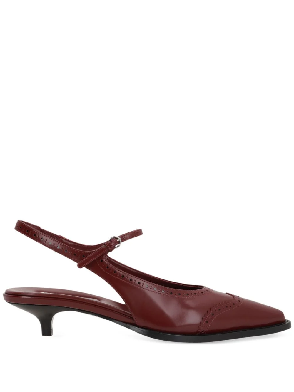35mm slingback brogue pumps - 1