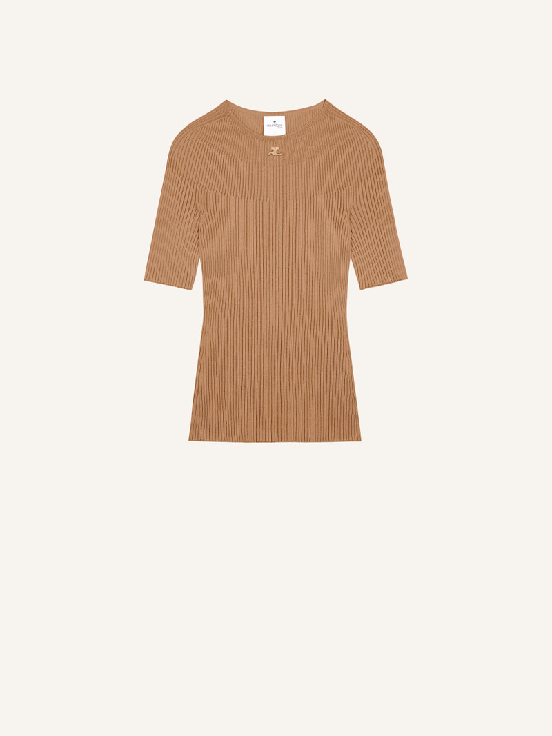 SOLAR LIGHT RIB SWEATER 1