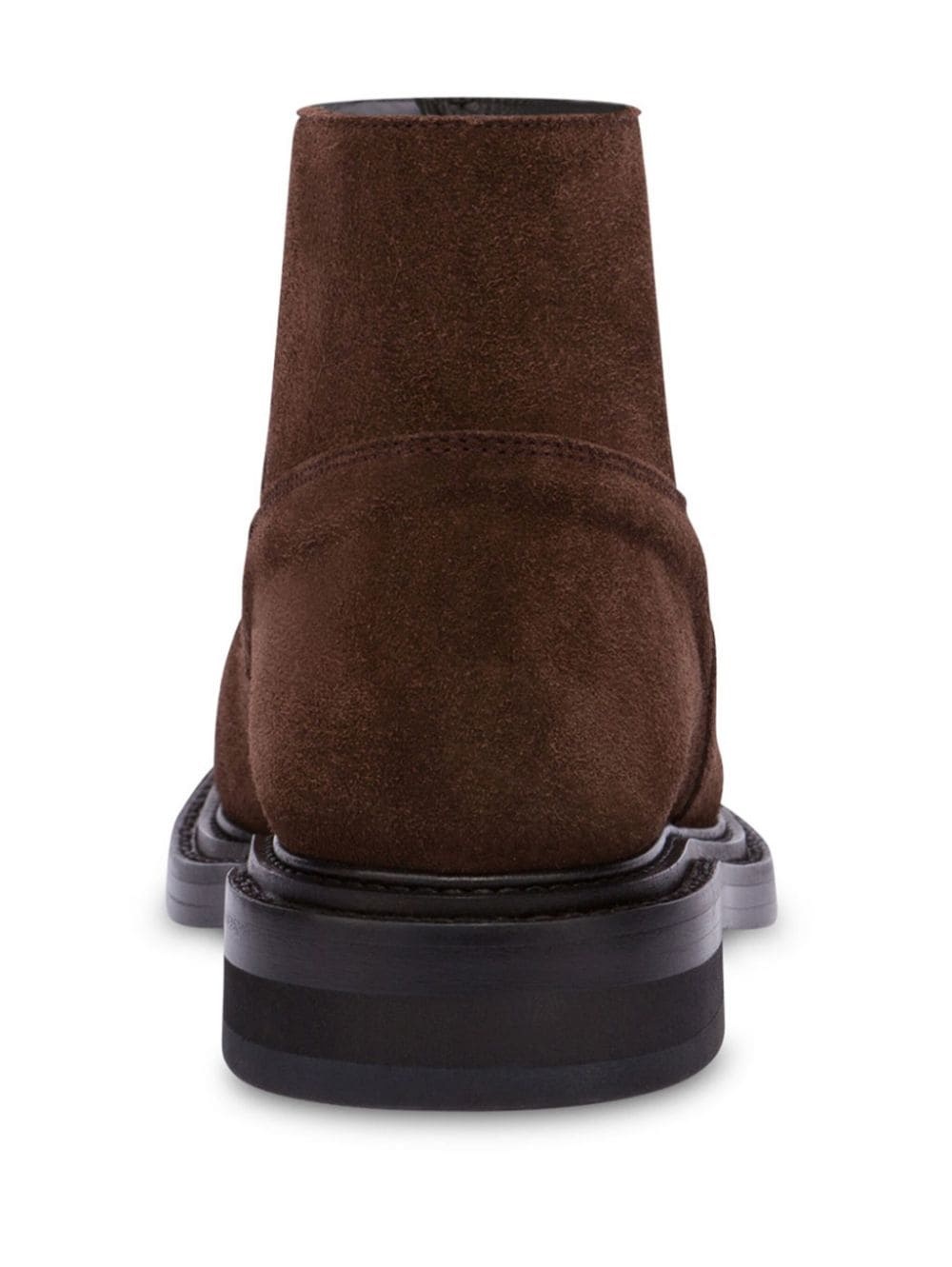 slip-on suede ankle boots - 3