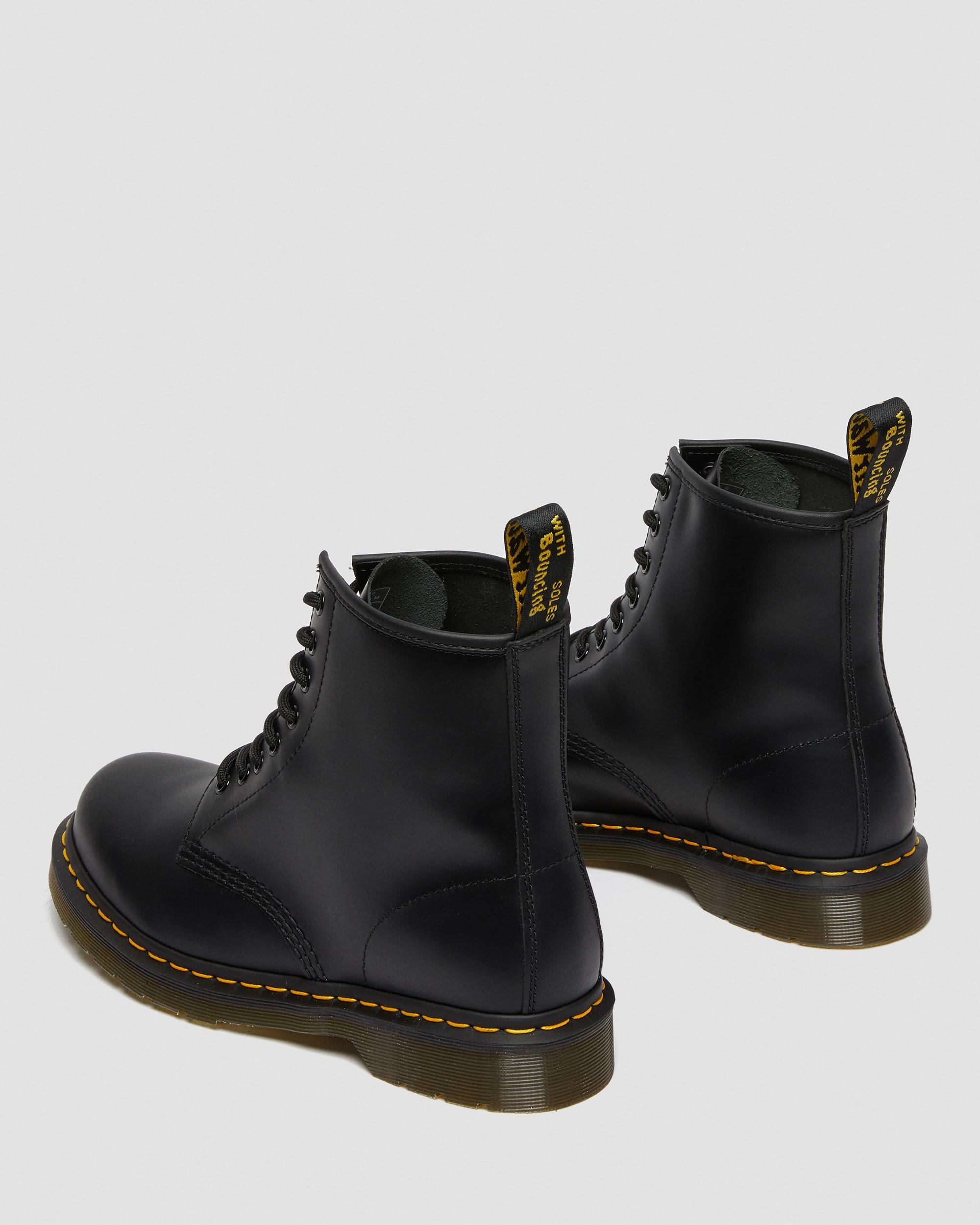 1460 Smooth Leather Lace Up Boots - 8