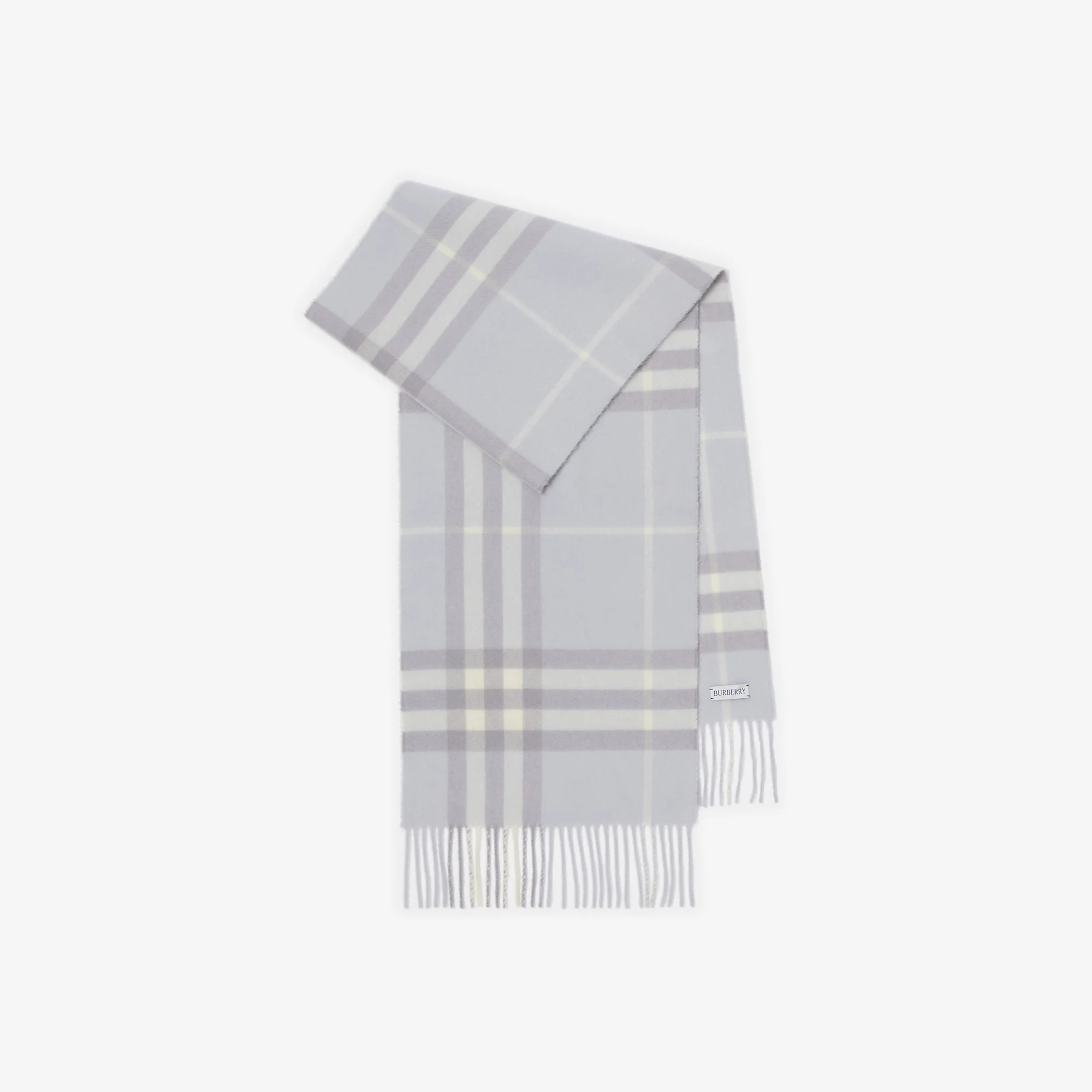 Check Cashmere Scarf - 1