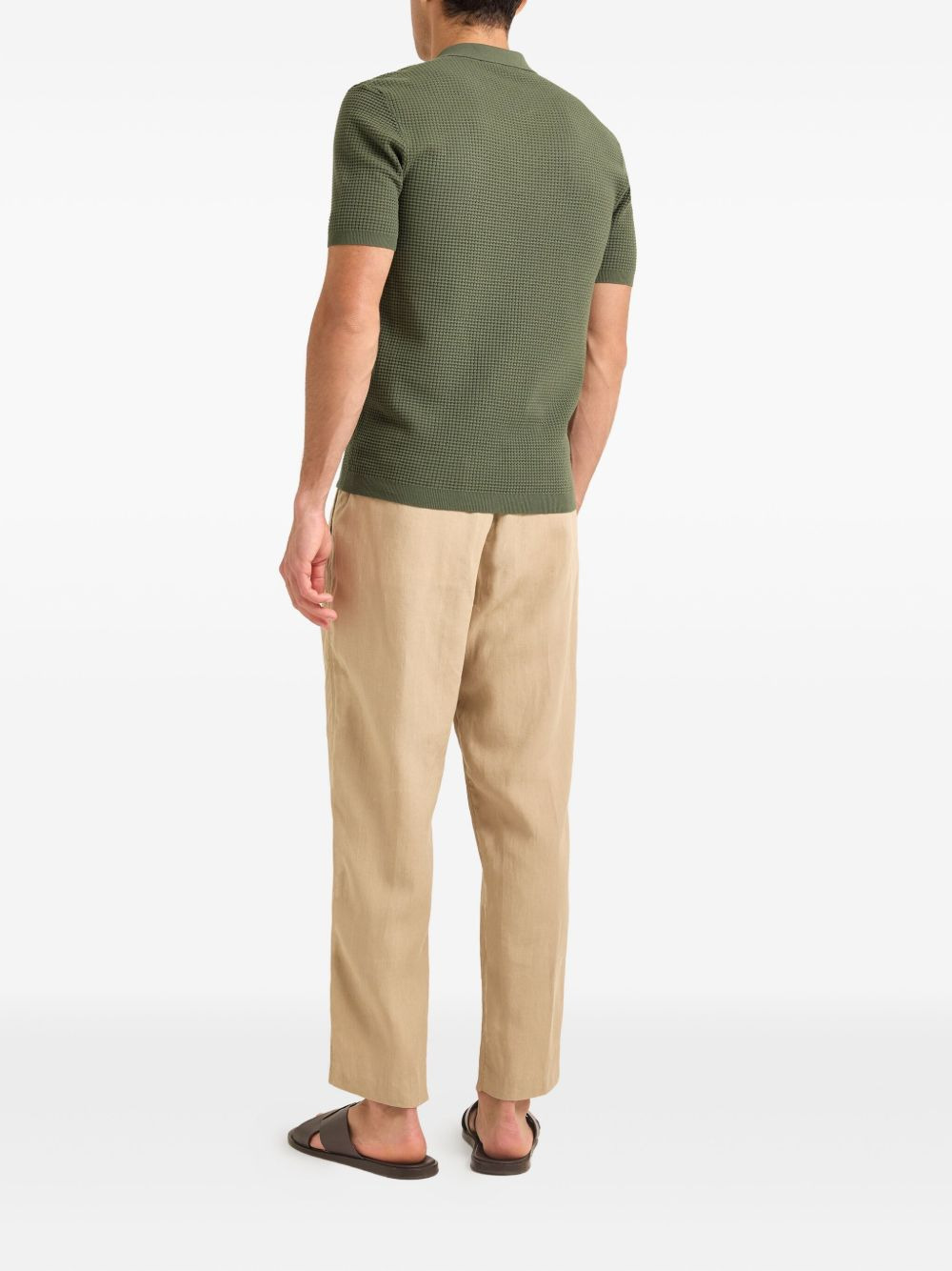 Roddy waffle-knit T-shirt - 3