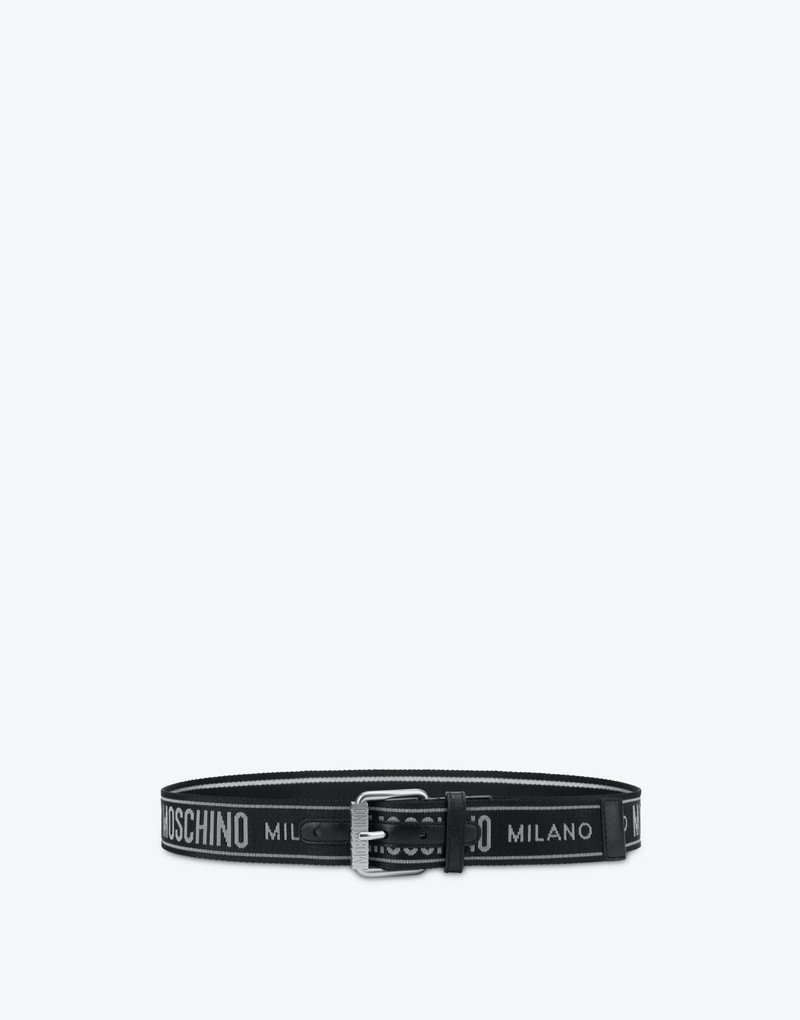 JACQUARD LOGO BELT 3