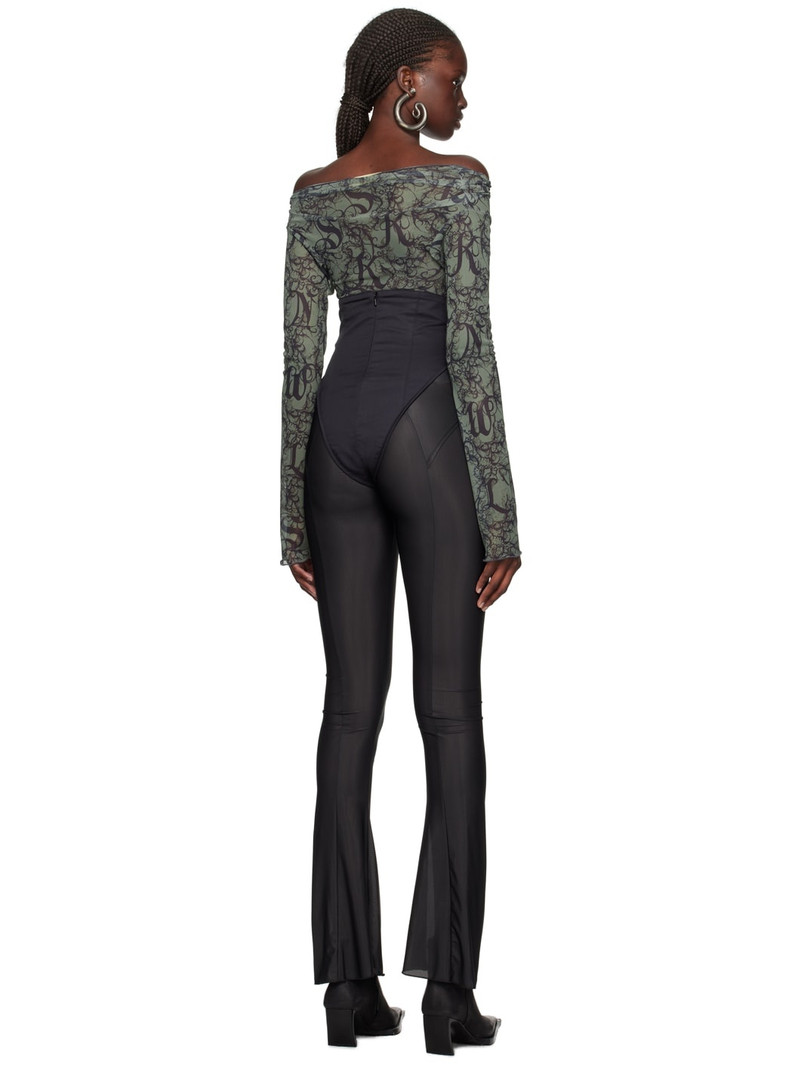 SSENSE Exclusive Black Scythe Trousers 3