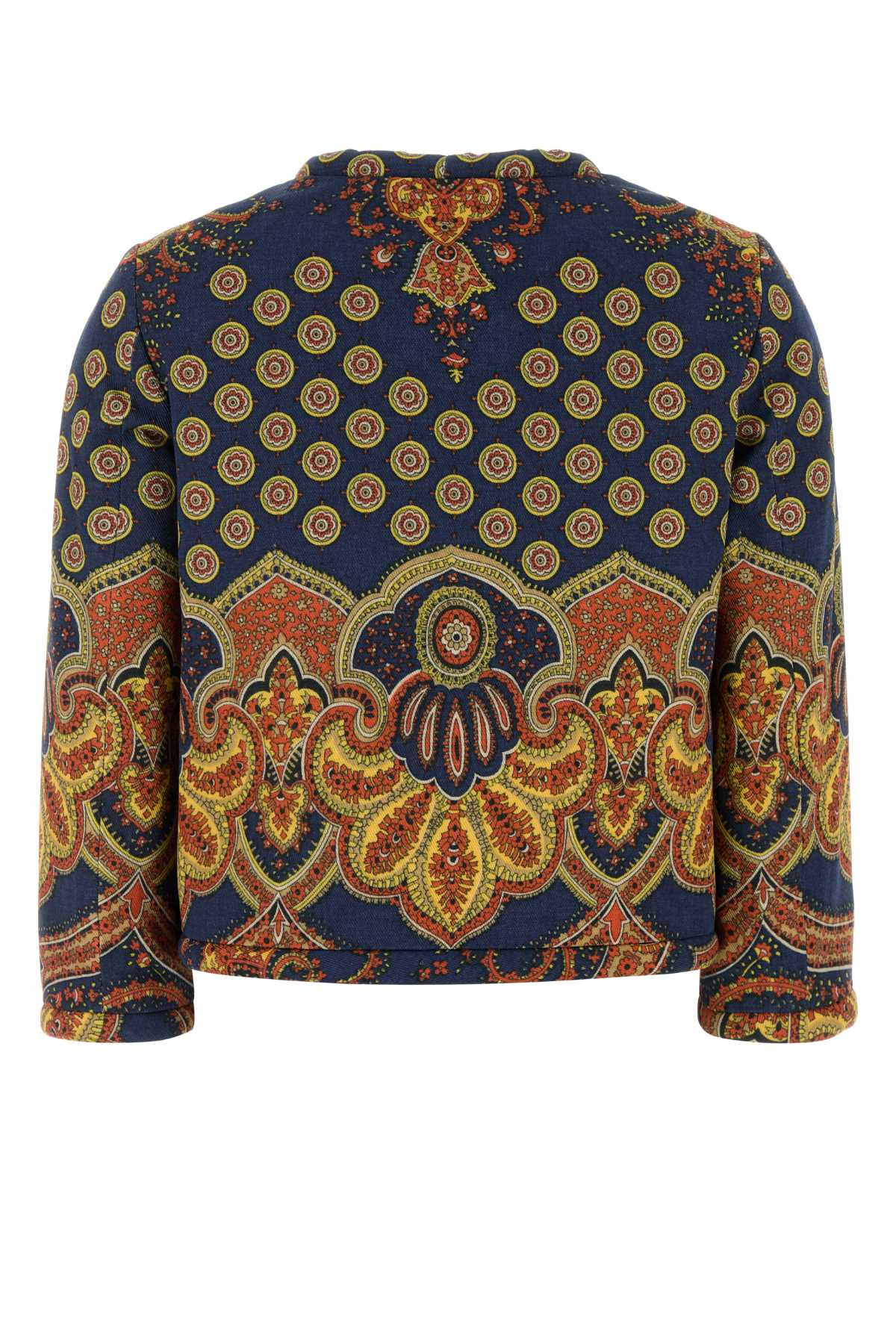 Valentino Garavani Women Printed Cotton Blazer - 2