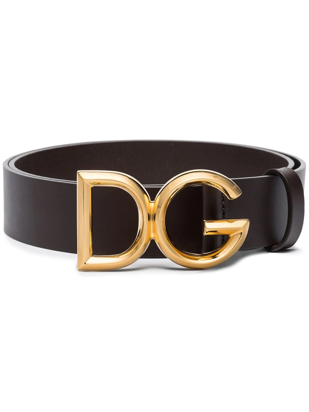 logo buckle belt - 1