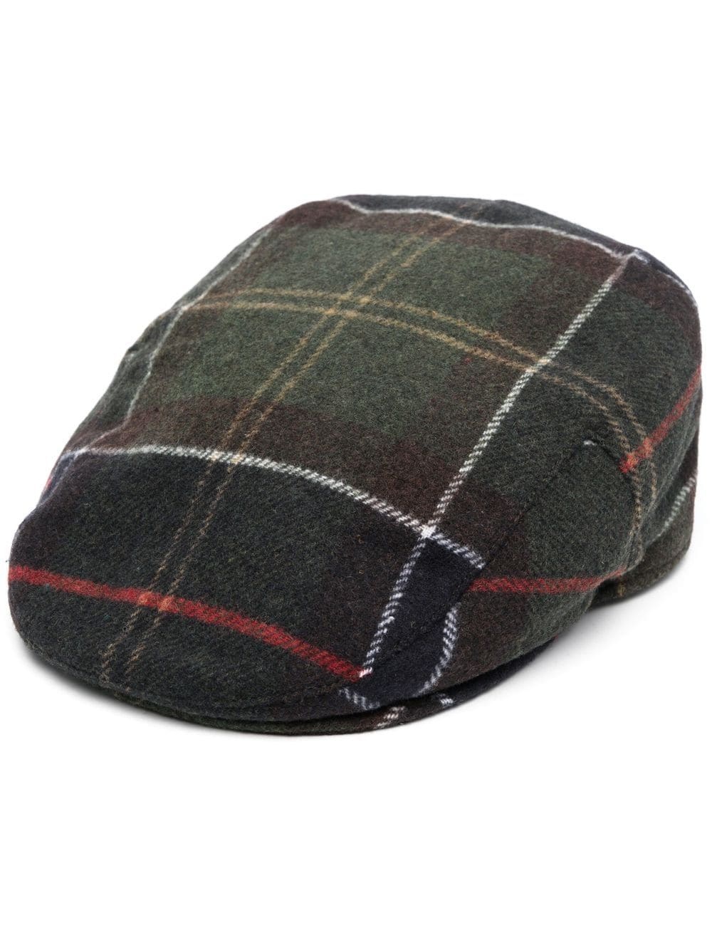 Gallingale tartan-check flat cap - 1