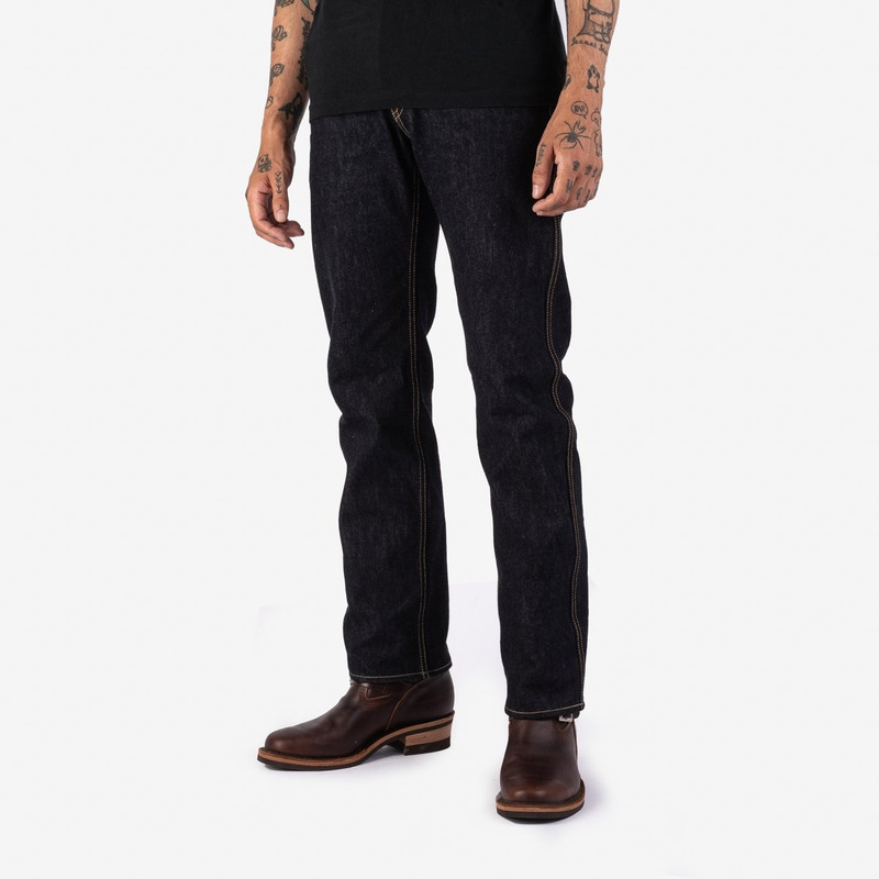 Iron Heart IH-728-IND 14oz Selvedge Denim Work Pants - Indigo outlook