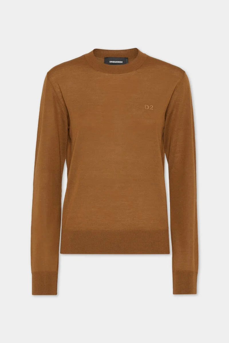 D2 WOOL CREWNECK PULLOVER - 1