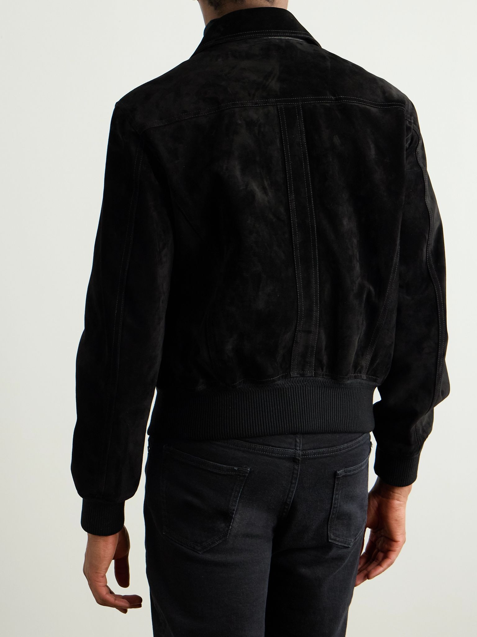 Suede Jacket Black - 3