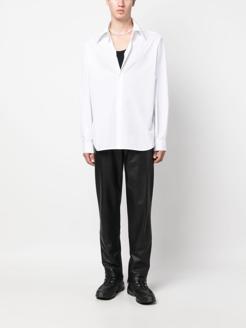SUNFLOWER Pleace poplin long-sleeved shirt outlook