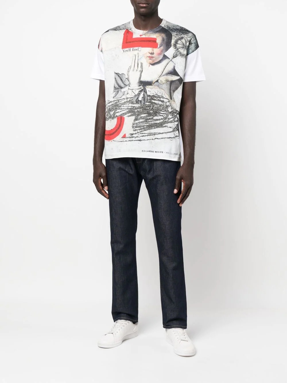 graphic-print short-sleeve T-shirt - 2