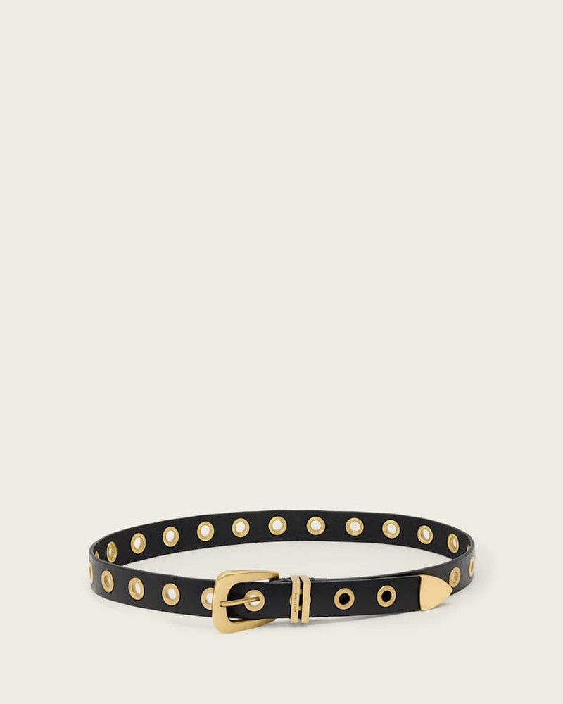JULIA LEATHER EYELET BELT 4