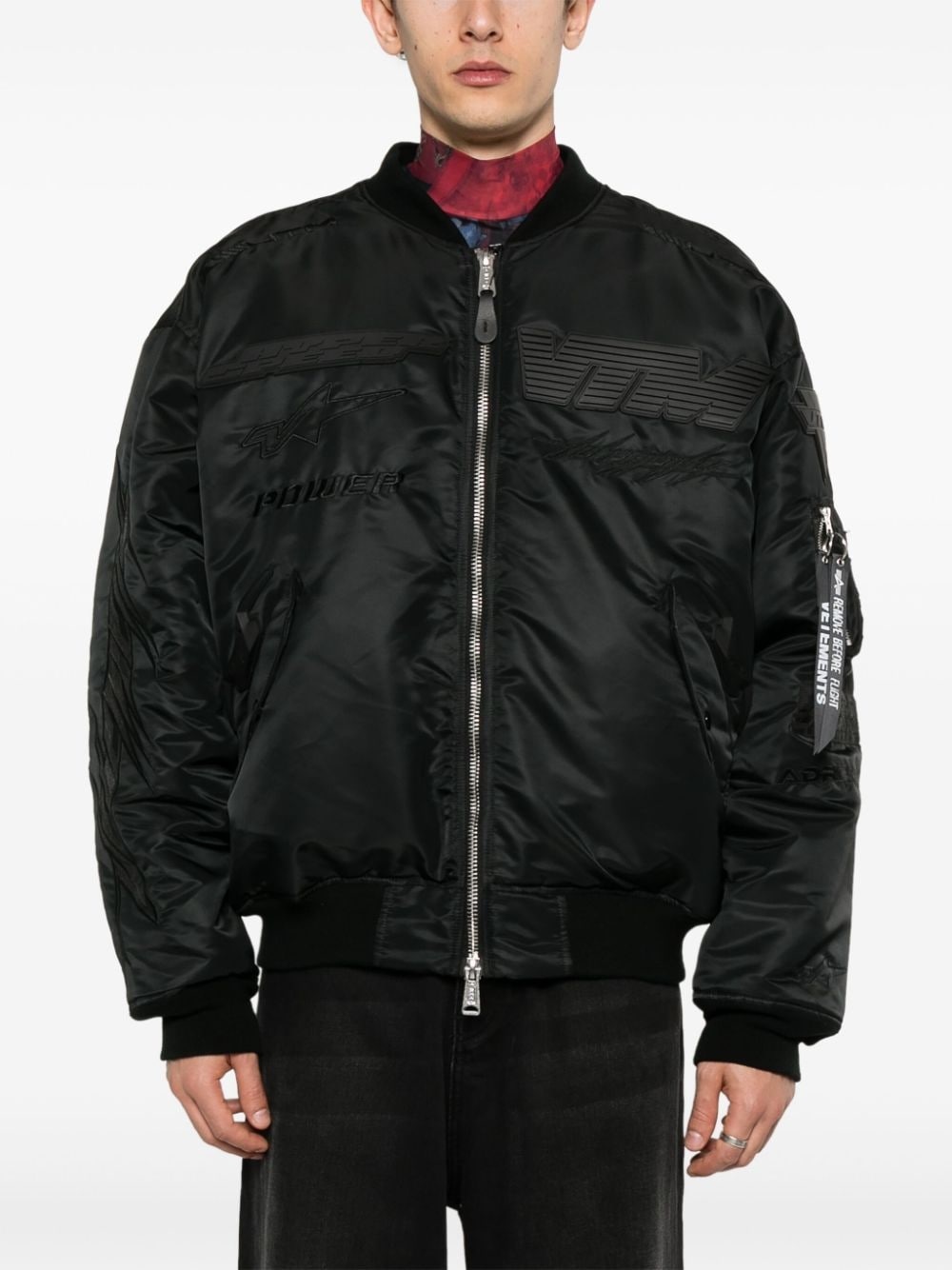 Blackout Racing bomber jacket - 4