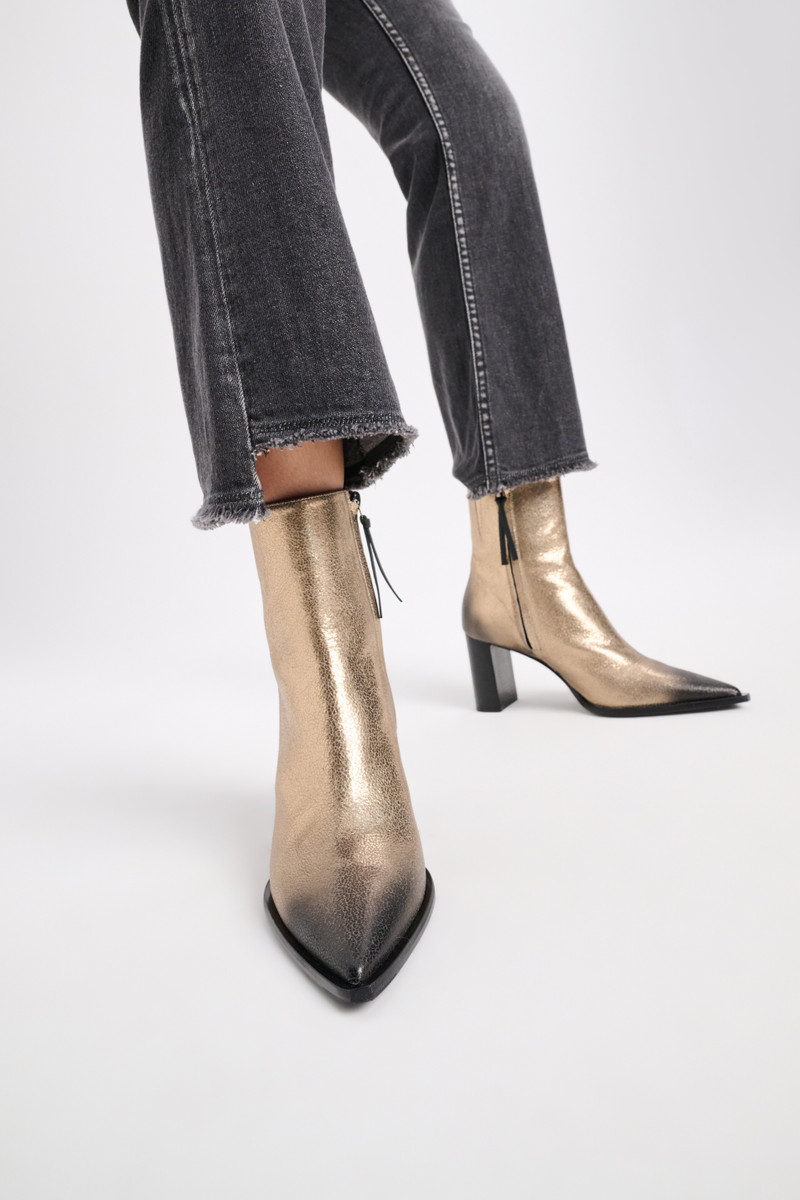 METALLIC CHIC bootie 3