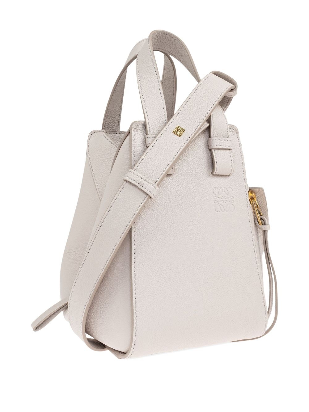 Hammock leather tote bag - 4