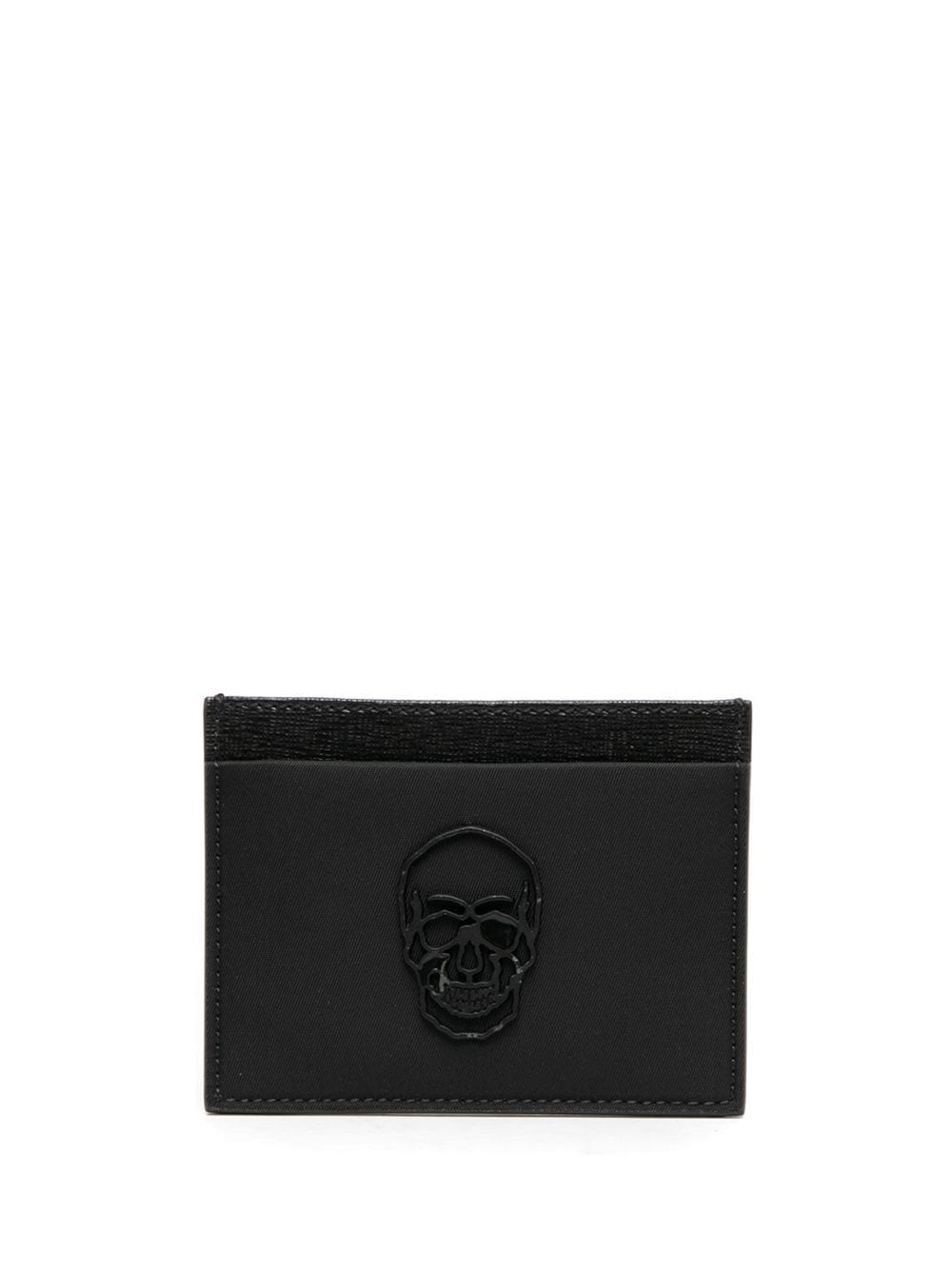 skull-plaque cardholder - 1