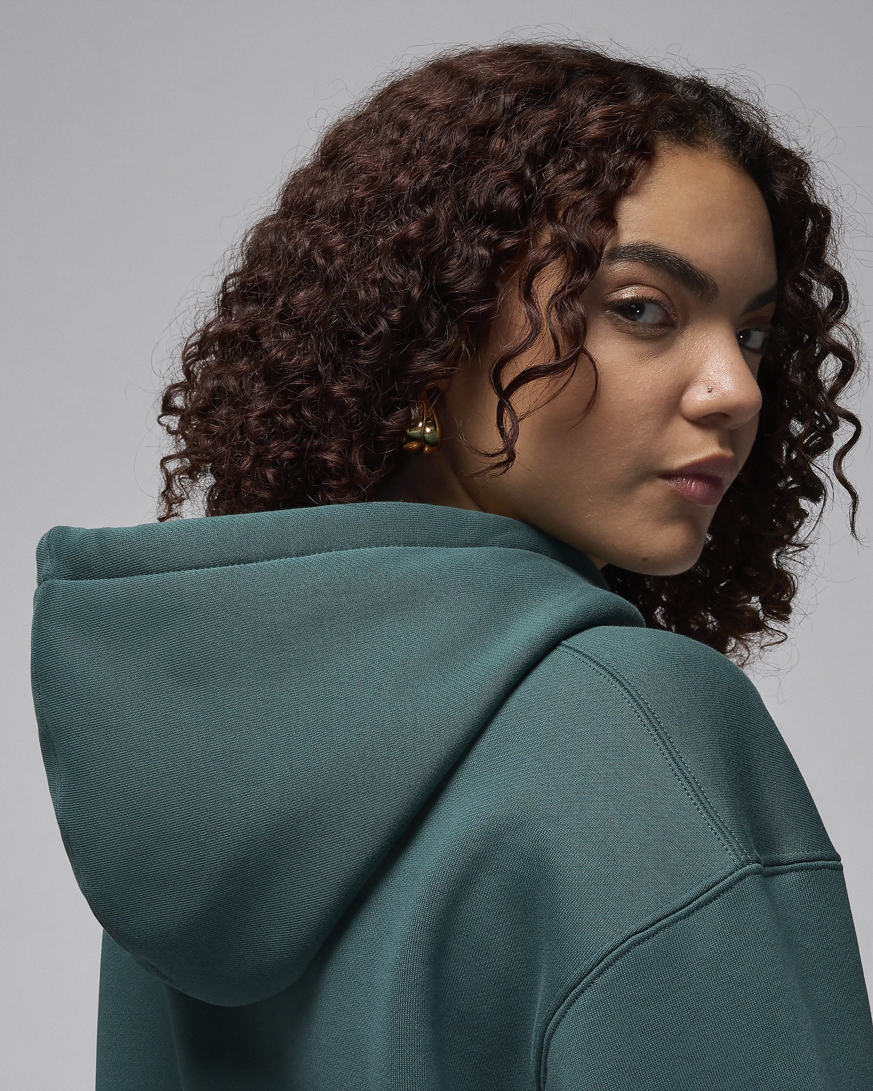 Jordan Flight Fleece Women's Satin Lined Pullover Hoodie - 7
