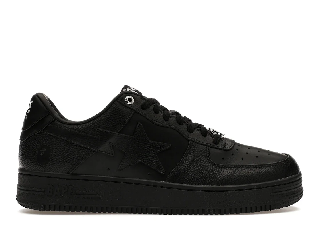 A Bathing Ape Bape Sta Triple Black - 1