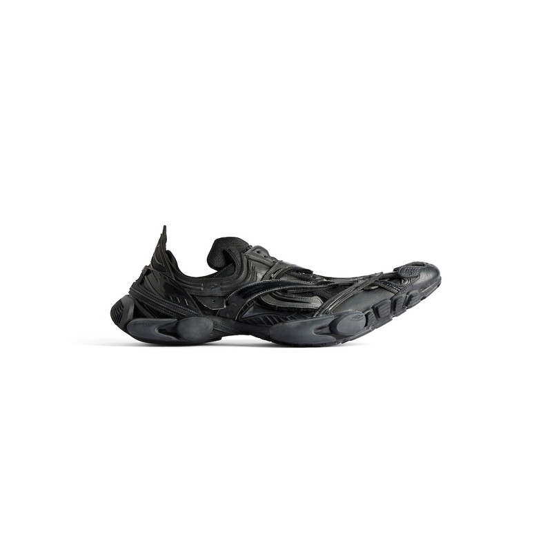 Men's Reptile Sneaker in Black - 1
