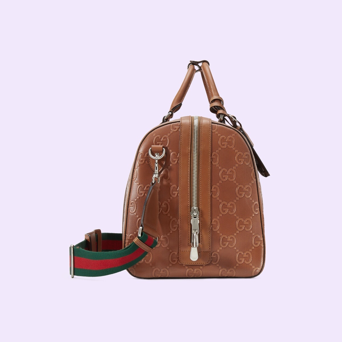 GG embossed duffle bag 6