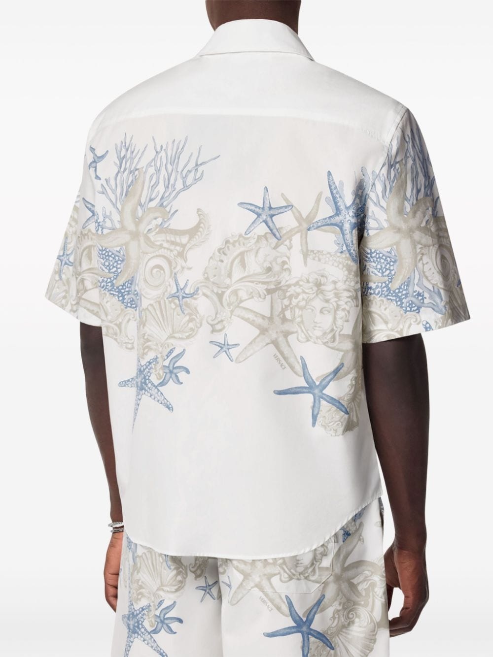 Barocco Sea cotton shirt - 4