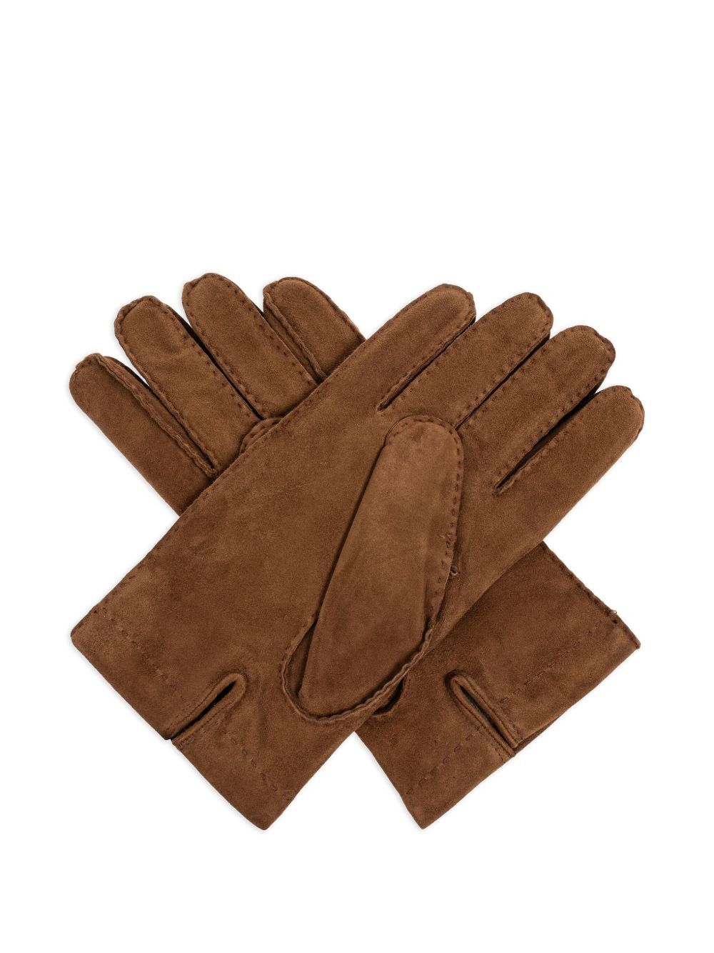 logo-debossed gloves - 3