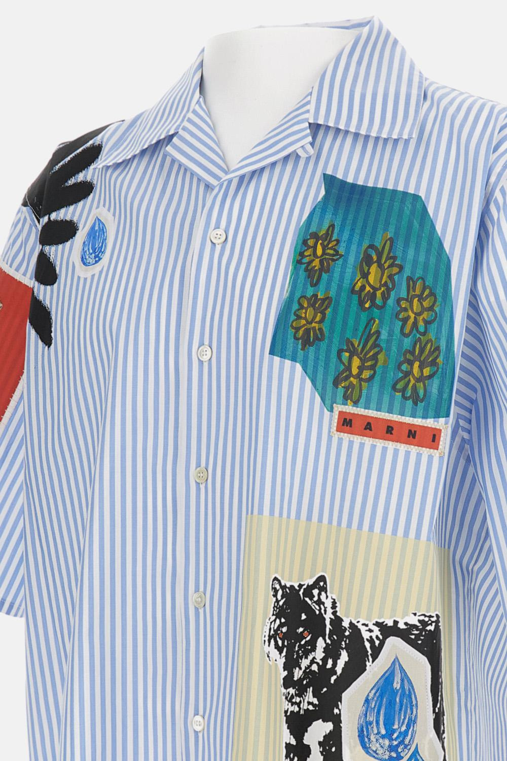 Short Sleeve Bowling Shirt - 3