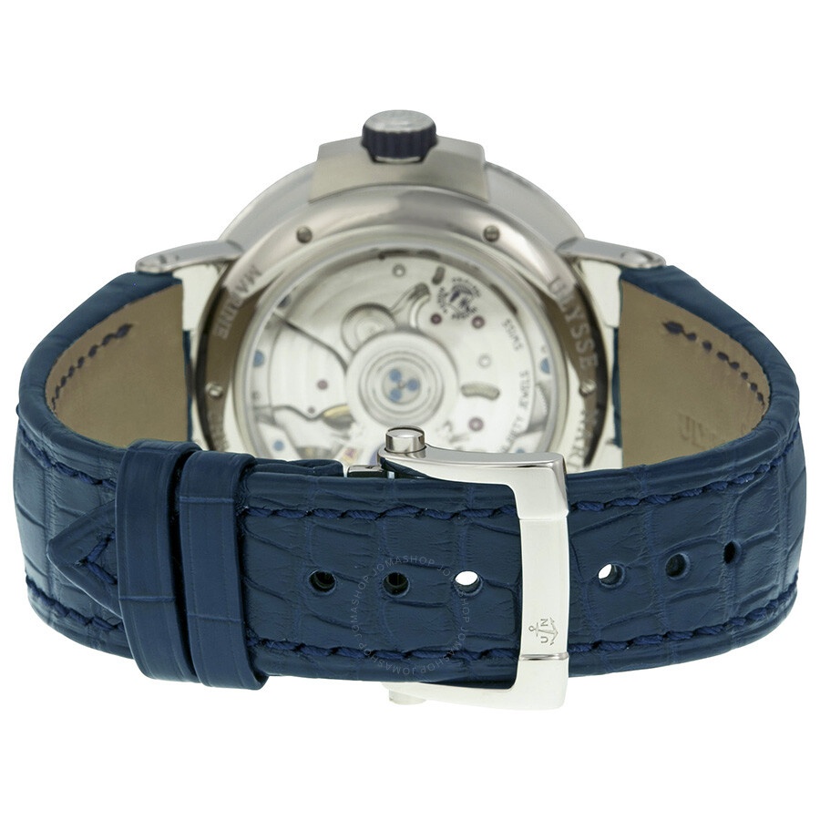 Ulysse Nardin Marine Chronometer Blue Dial Men's Watch 1183-126-63 - 3