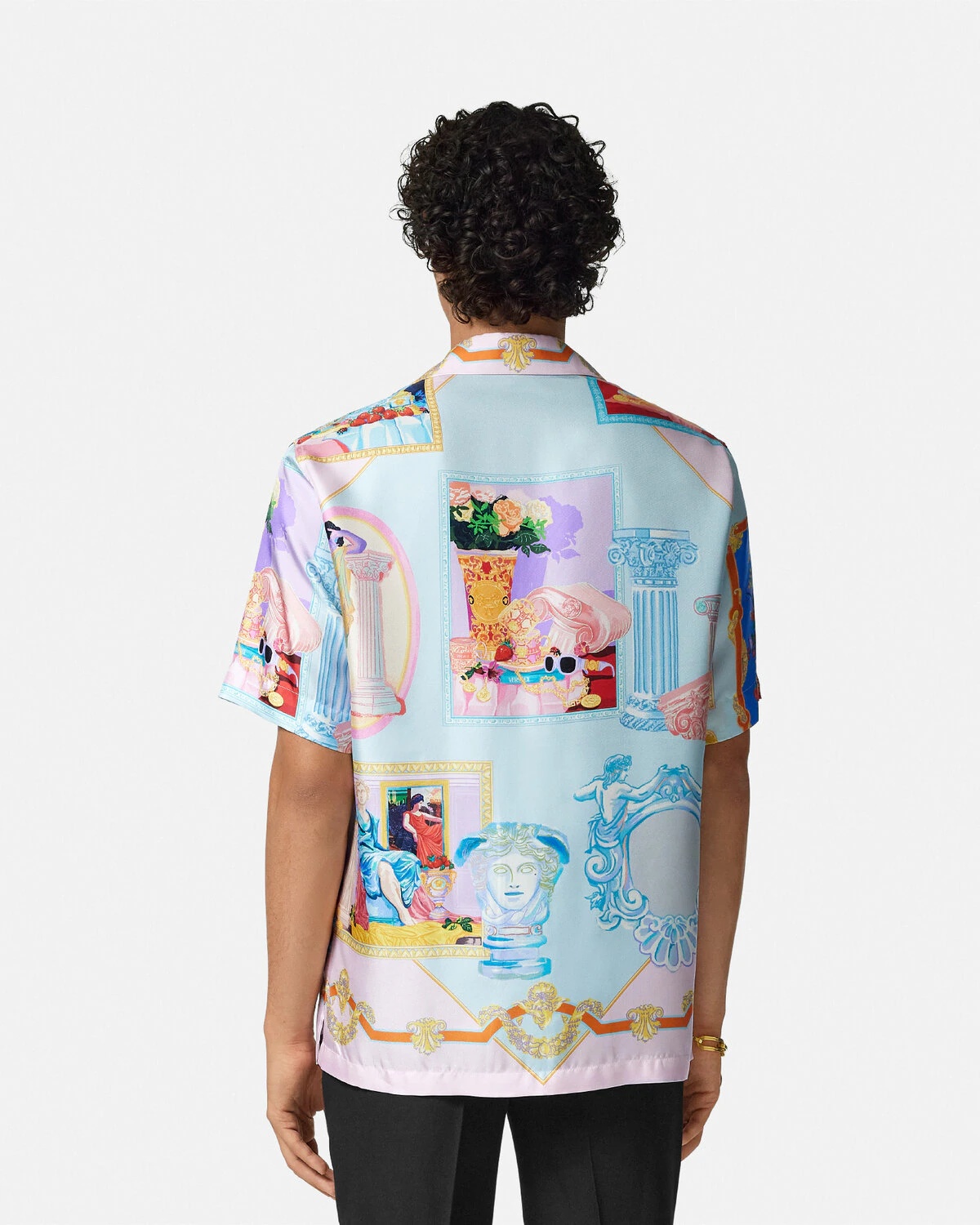 Versace Gallery Silk Shirt - 5