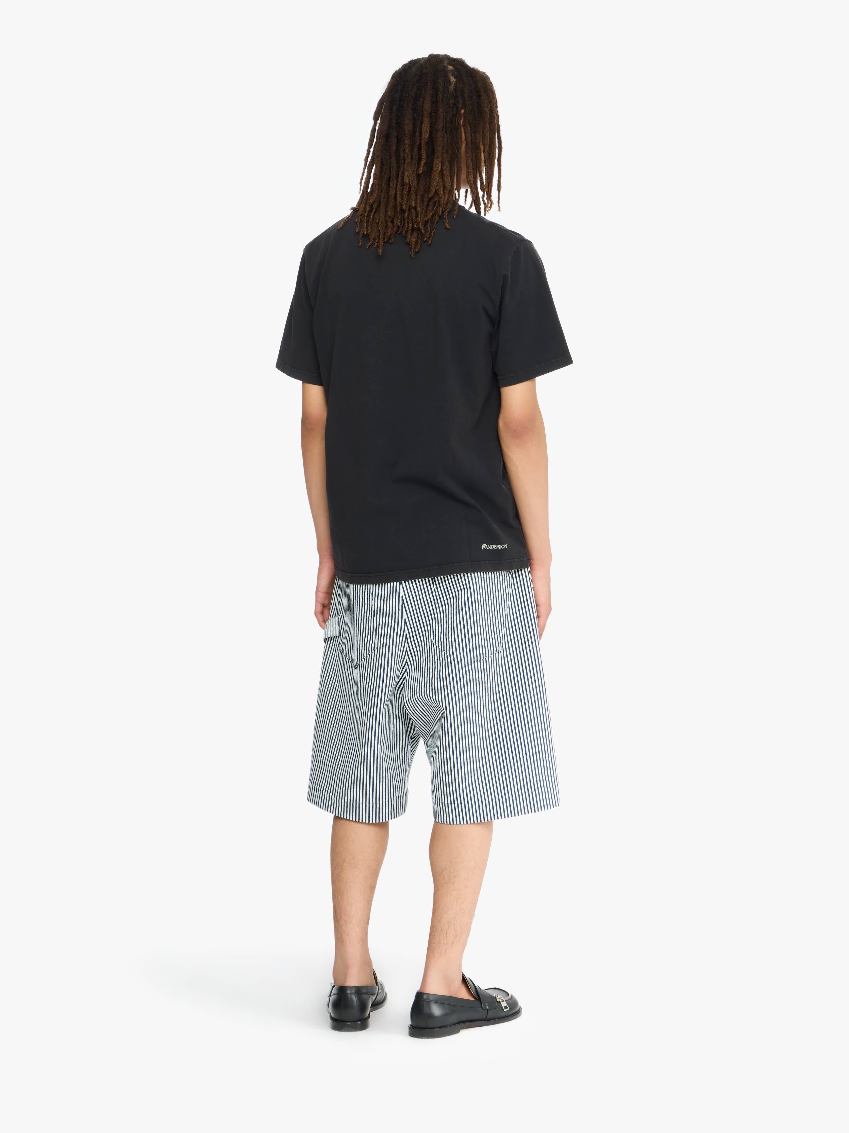 CONTRAST EMBROIDERY T-SHIRT - 3