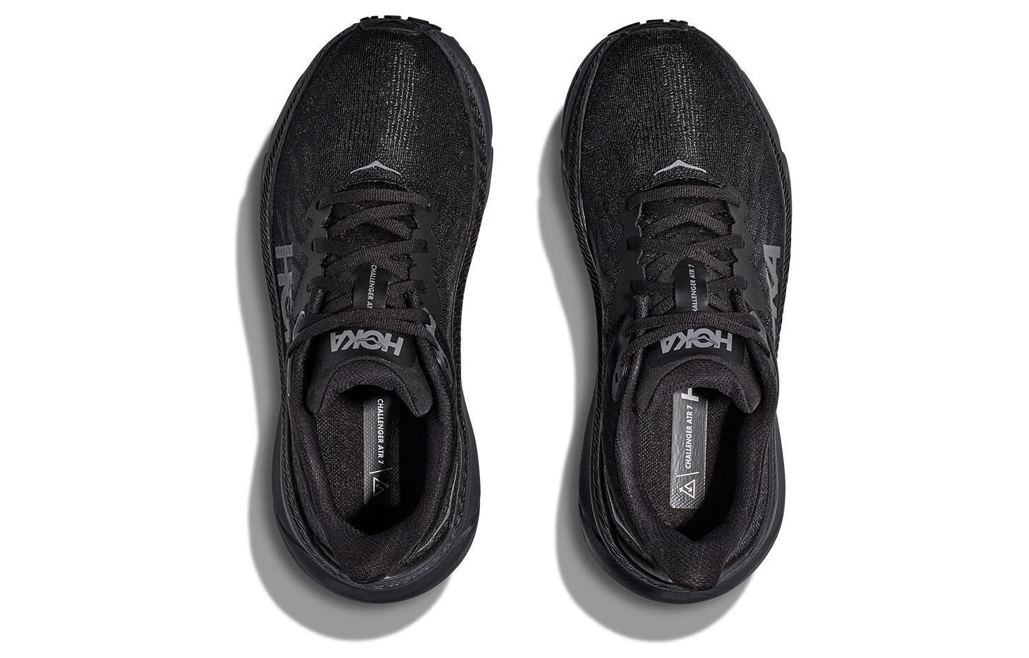(WMNS) HOKA ONE ONE Challenger 7 'Triple Black' 1134498-BBLC - 4