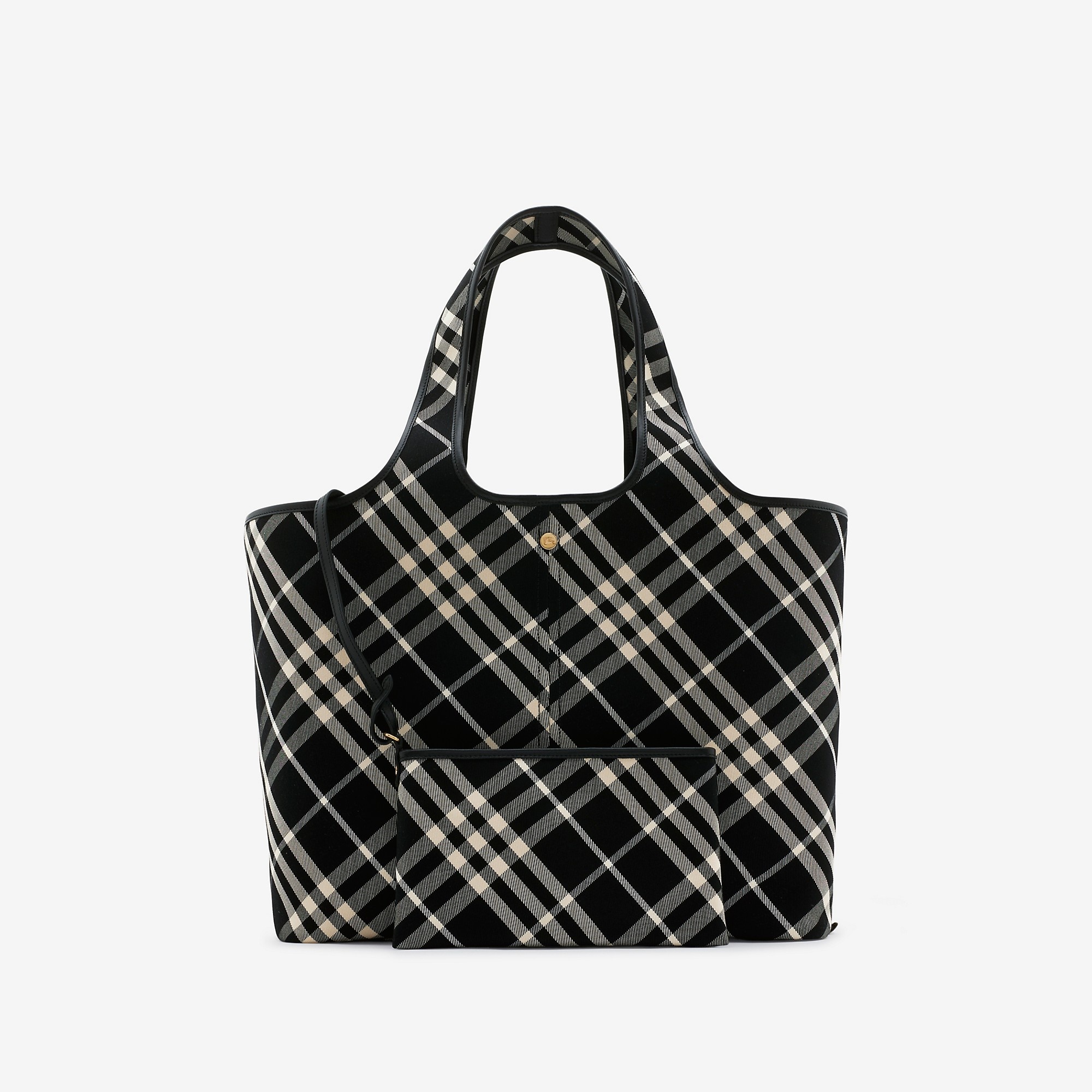 Medium Check Tote - 6
