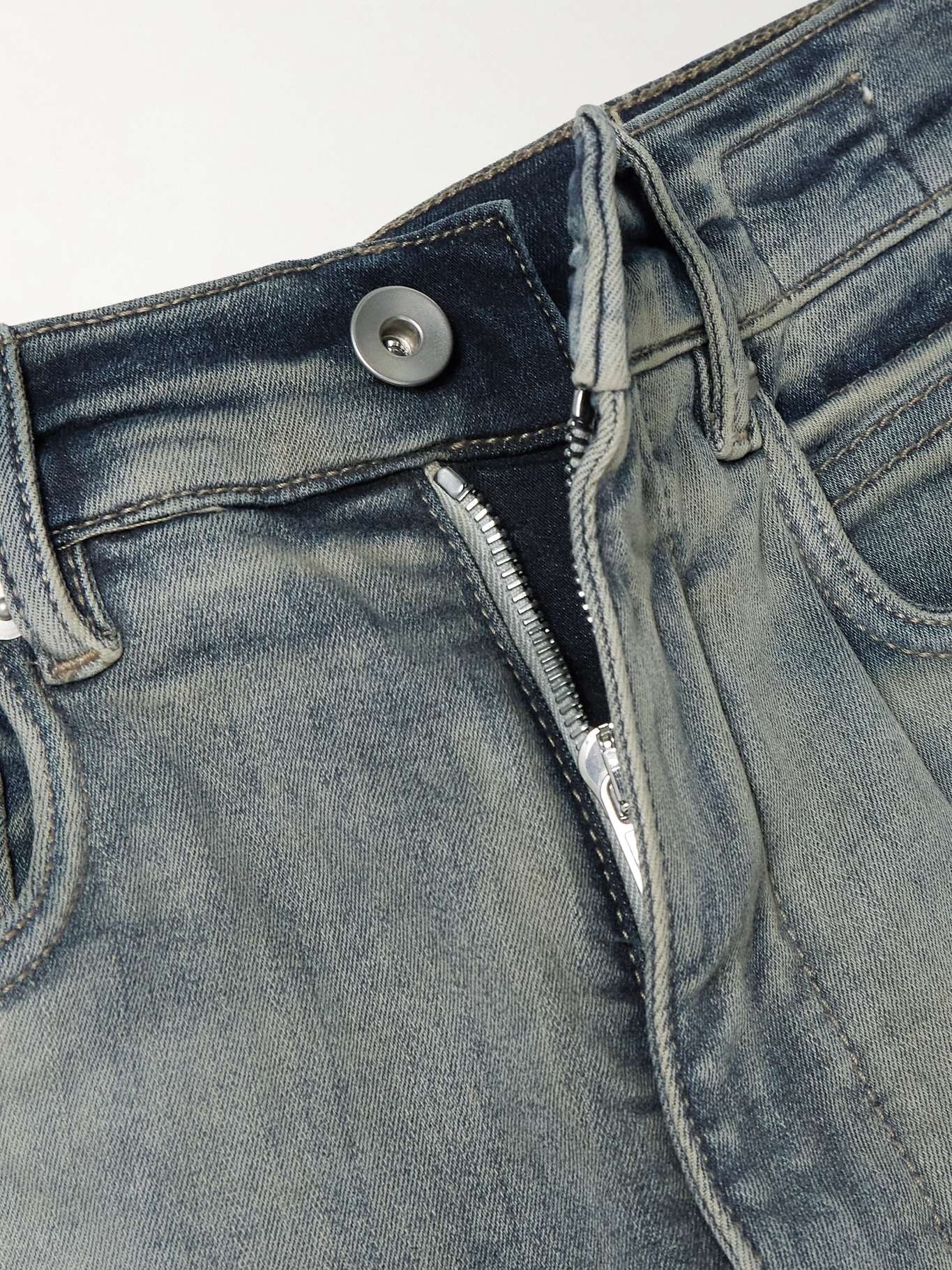 Bolan coated high-rise flared jeans - 5
