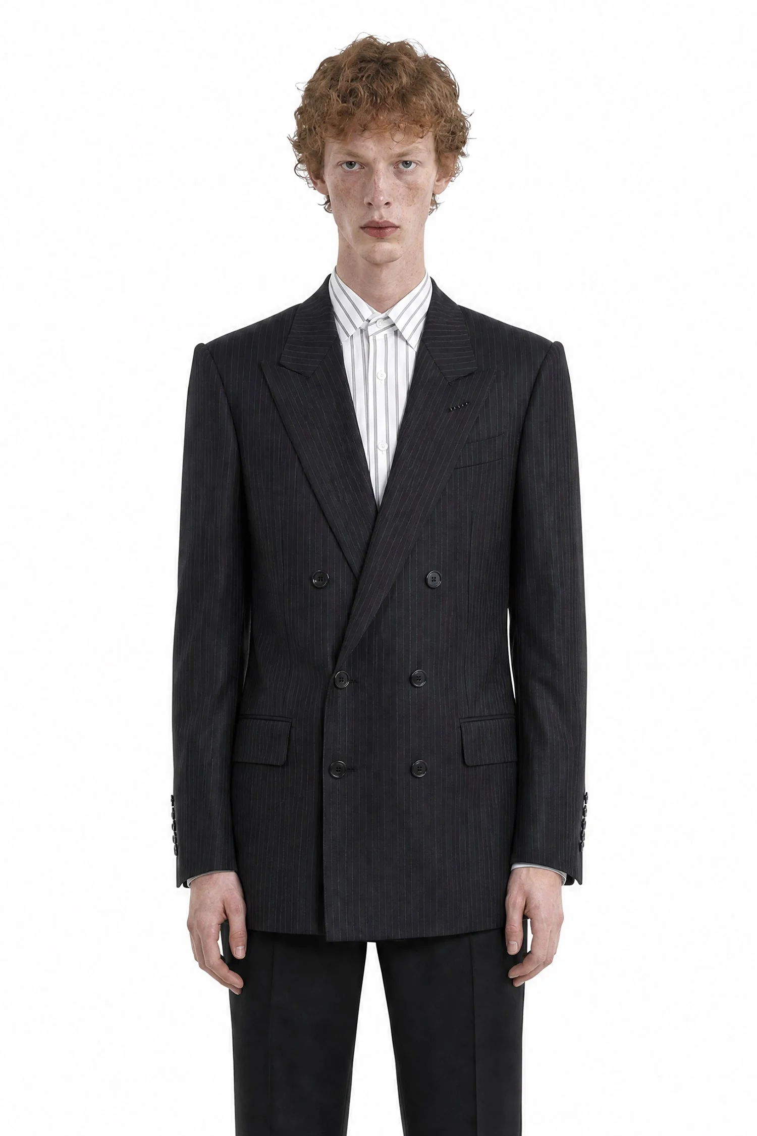 Saxony Herringbone Stripe Jacket - 1